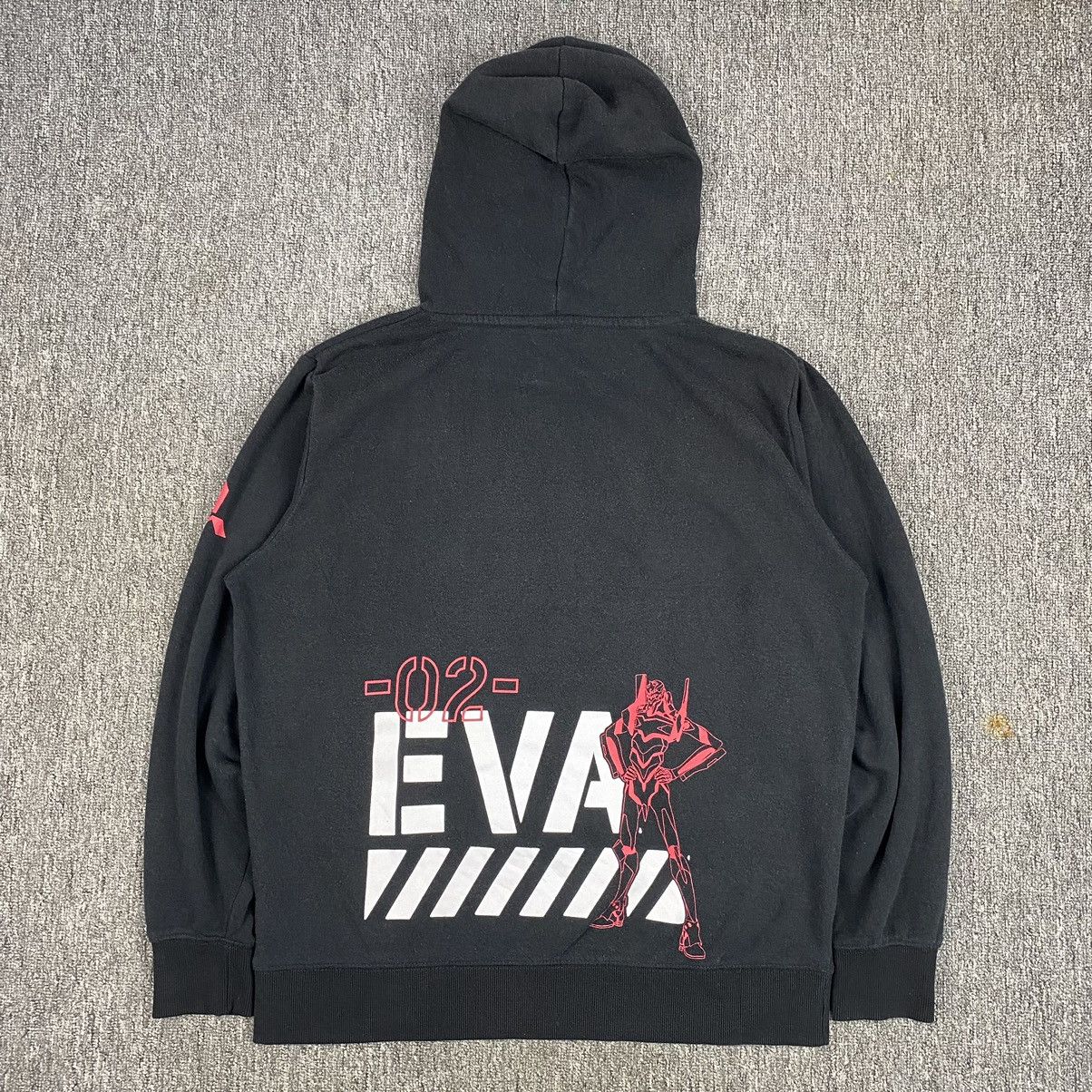 Anime × Japanese Brand Evangelion EVA2 Backprint Hoodie Size US L / EU 52-54 / 3 - 7 Thumbnail