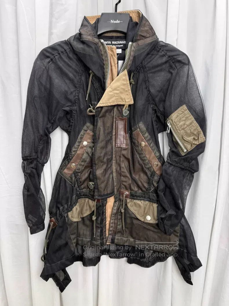 Comme des Garcons Comme Des Garcons Transparent mesh military deconstructed Size XS / US 0-2 / IT 36-38 - 1 Thumbnail