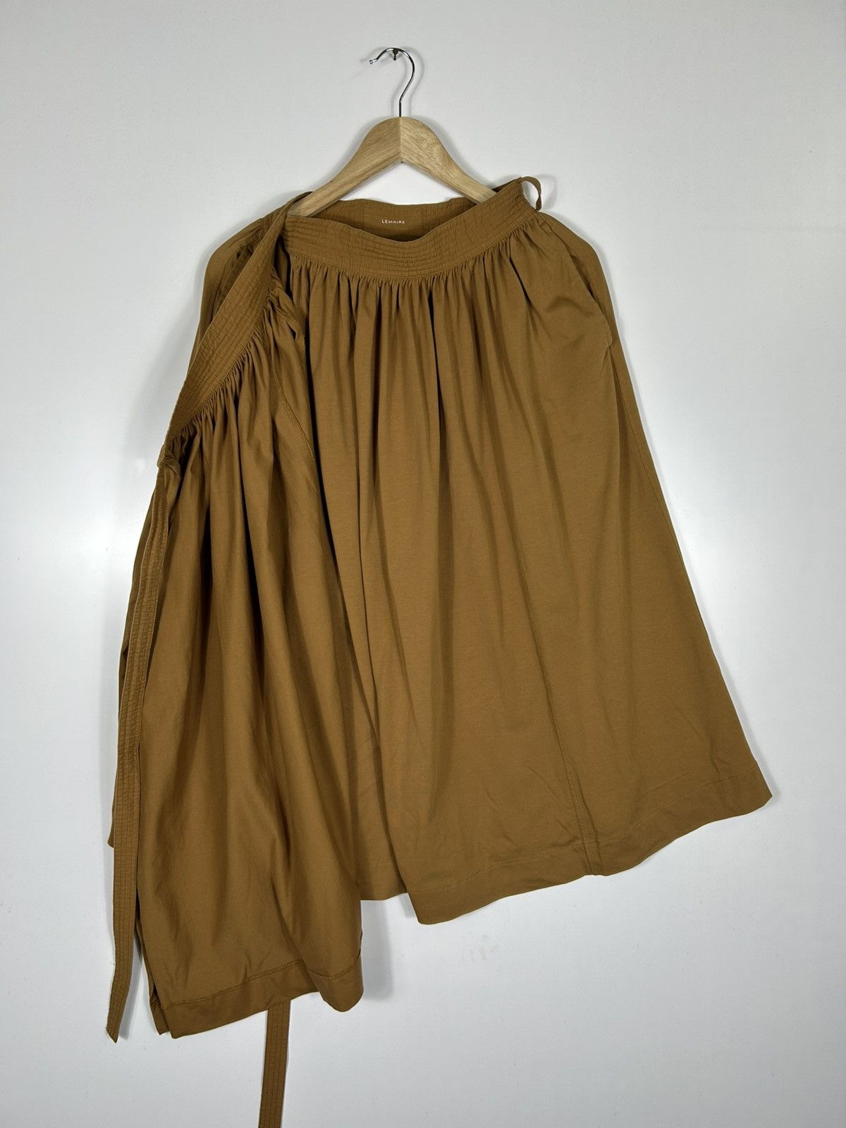 Lemaire Lemaire Cotton Wrap Midi Skirt Size 26" / US 2 / IT 38 - 7 Thumbnail