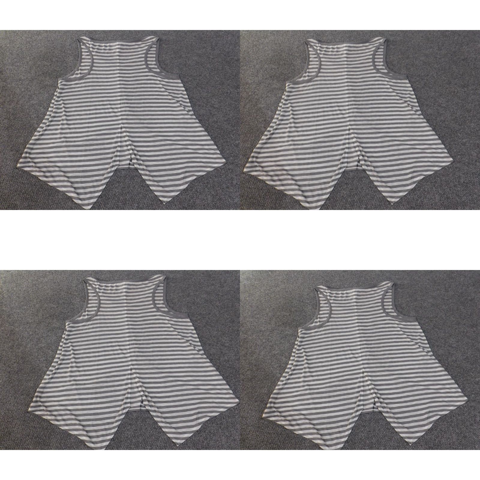 Torrid Torrid Blouse Tunic Sleeveless V-Neck Pullover 3X Plus Women Gray Slit Casual Shirt Size XXL / US 16-18 / IT 52-54 - 8 Thumbnail