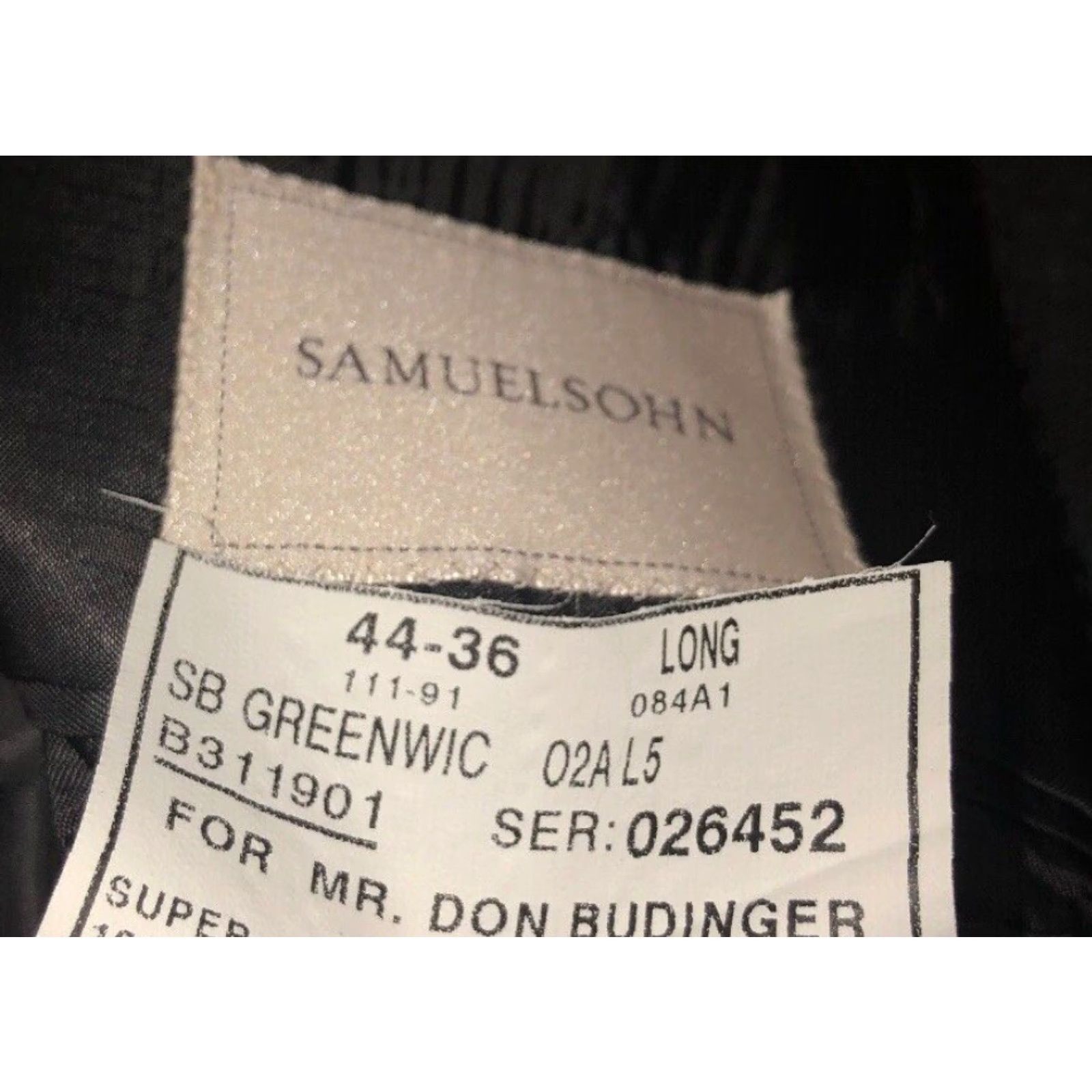 Vintage Samuelsohn Mens Gray 100% Wool 2 Button Sport Coat Size 44-36 L Coat Mens Gray 2 Button Sport Coat 44-36 L Size US S / EU 44-46 / 1 - 5 Thumbnail
