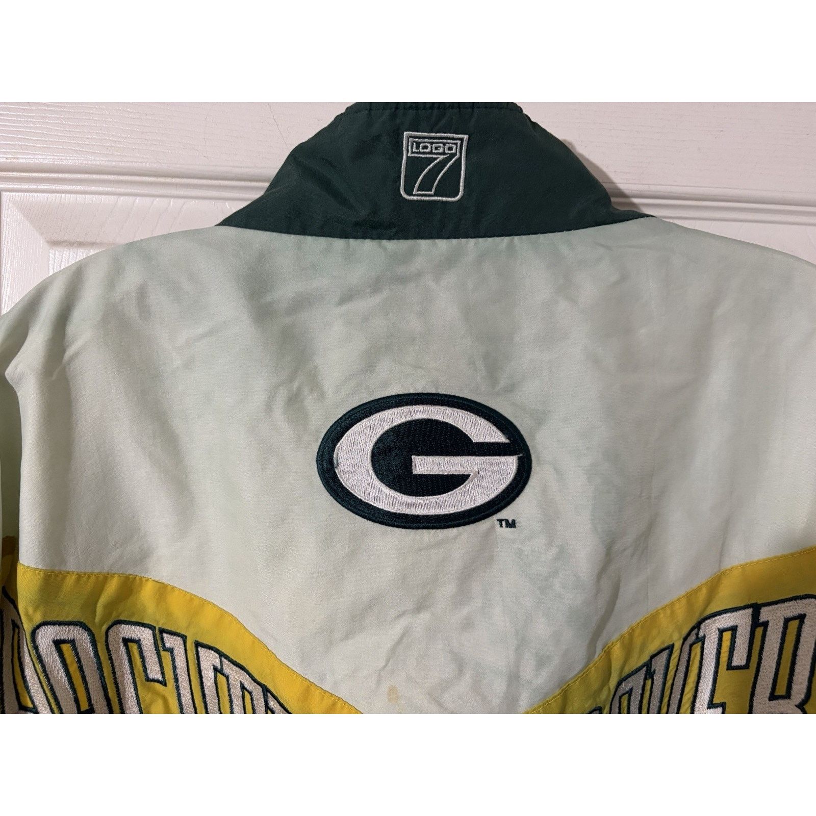Logo 7 Vintage Logo 7 Green Bay Packers Windbreaker NFL Sz L 90’s Size US L / EU 52-54 / 3 - 7 Thumbnail
