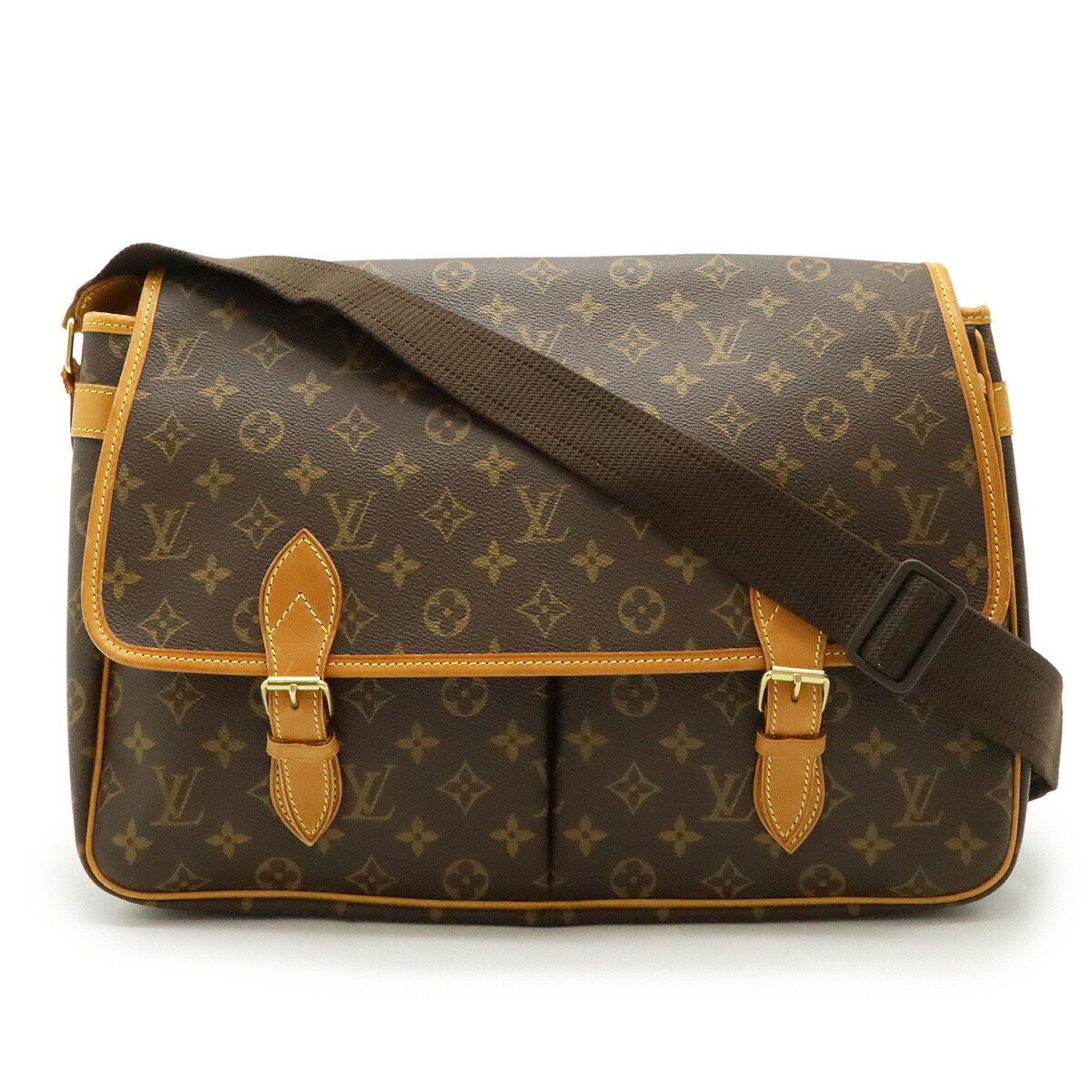 Louis Vuitton Monogram Gibessier Gm Shoulder Bag M42249 in Brown, Women's