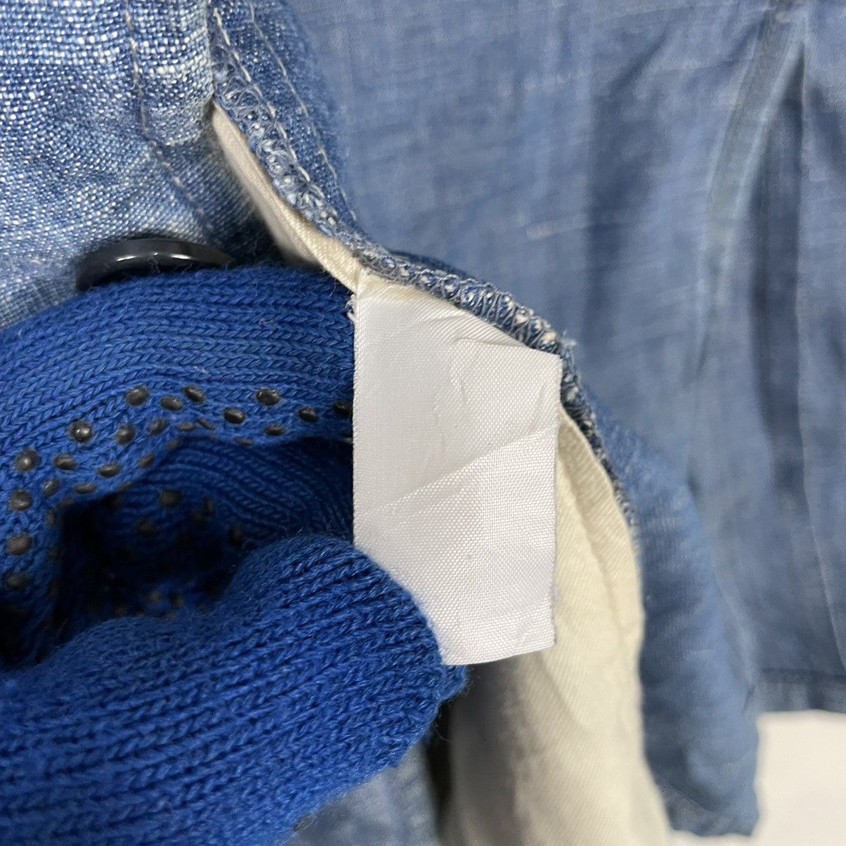 45rpm × Blue Blue Japan × Indigo 💥HEMP BLUE BLUE JAPAN STONE WASHED JACKET Size US L / EU 52-54 / 3 - 9 Thumbnail