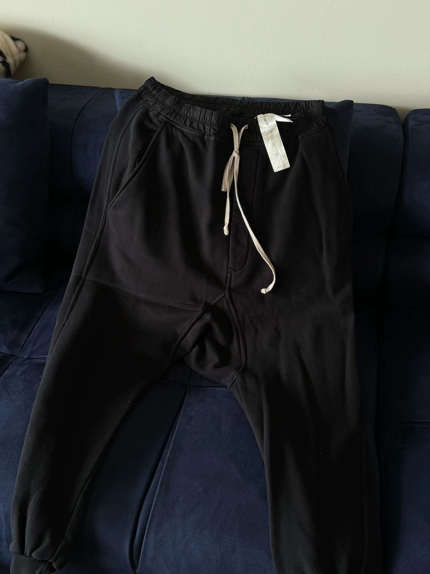 Rick Owens Rick owens Drawstring crotch pants Size US 30 / EU 46 - 1 Thumbnail