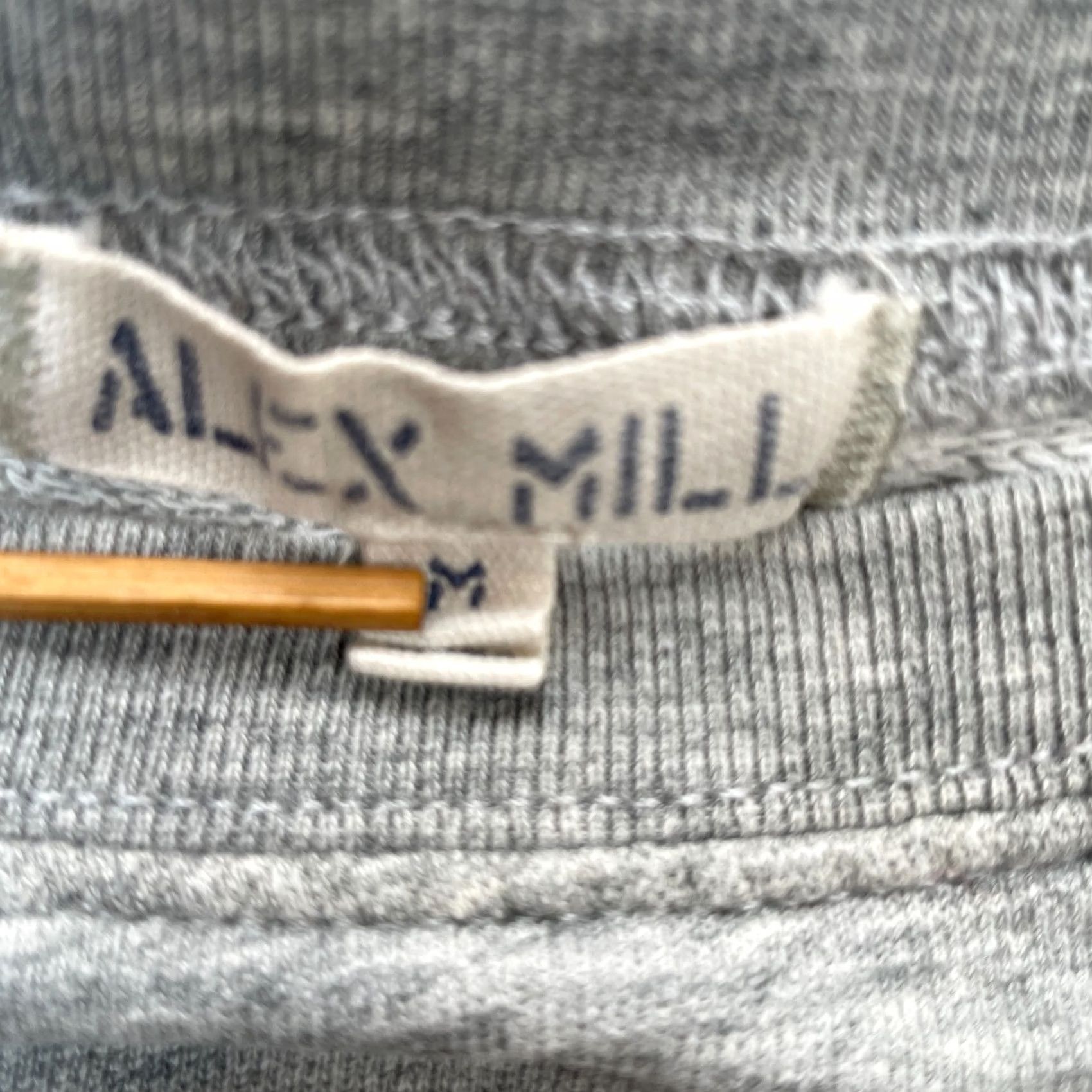 Alex Mill Alex Mill Sweatshirt Womens Medium Gray Heathered Cotton Terry Lined Side Slits Size M / US 6-8 / IT 42-44 - 4 Thumbnail