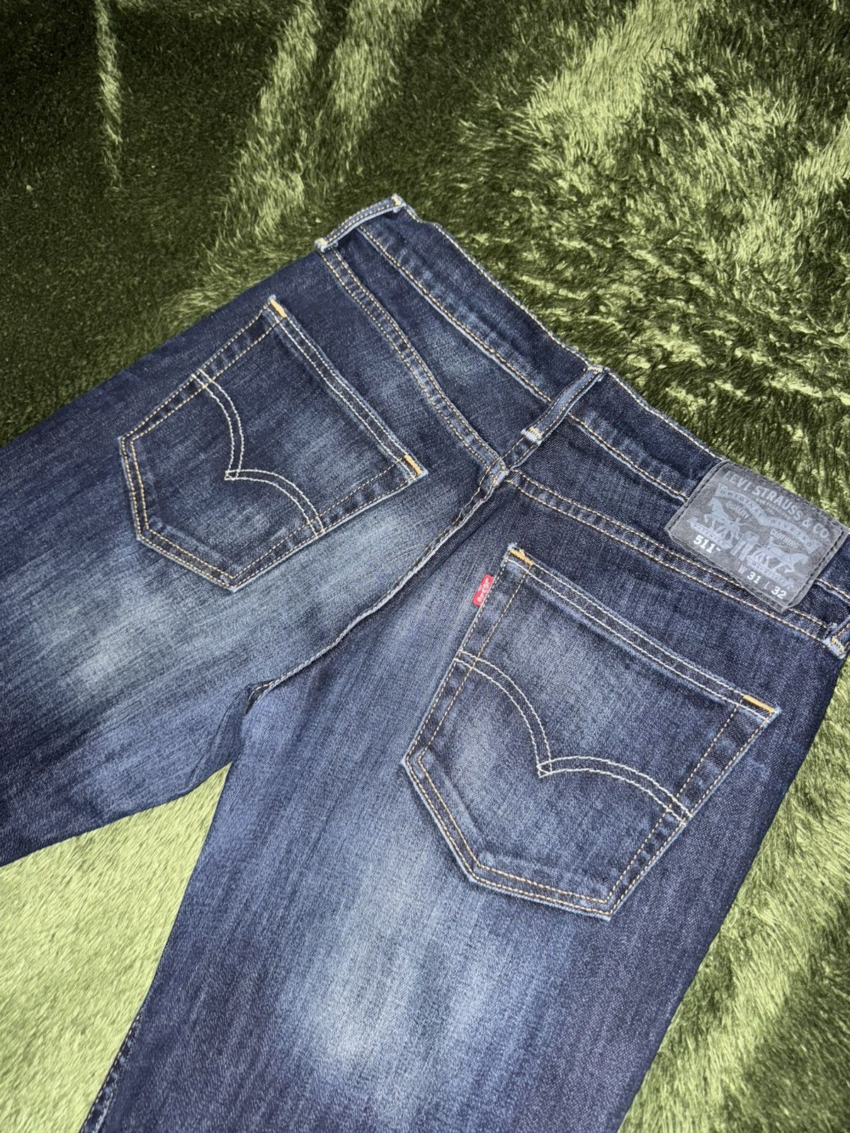 Levi's [W31/L32] Levi’s 511 Black Label Vintage Wash Denim Pants Size US 31 - 8 Thumbnail