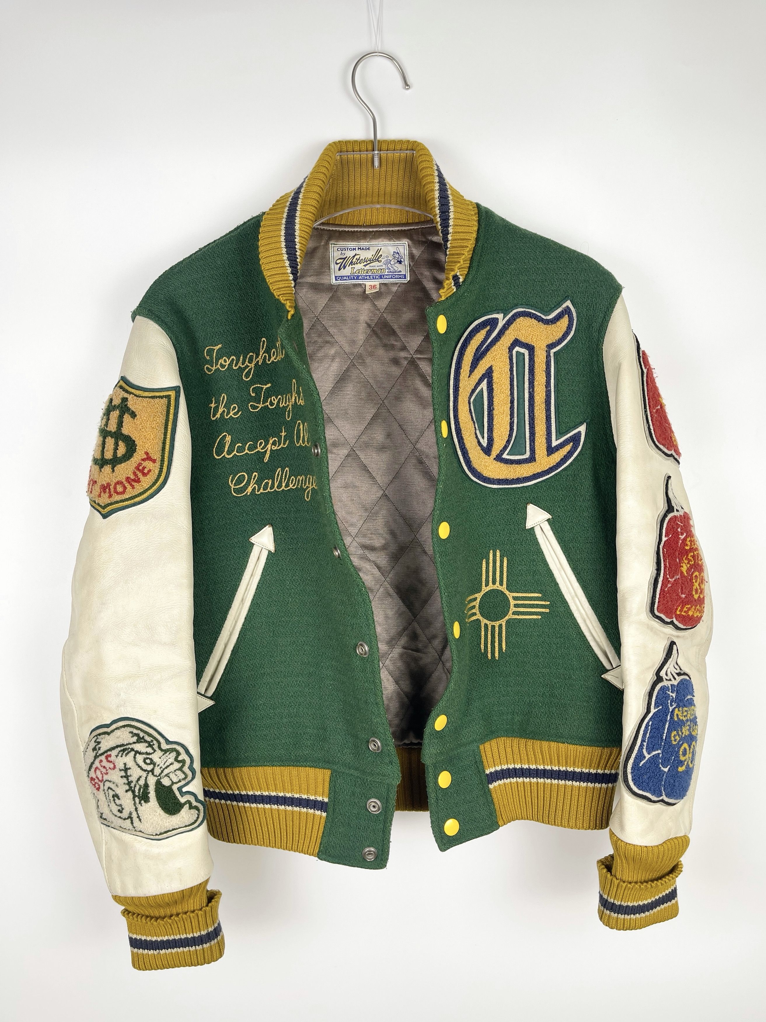 Toyo Enterprises Indian American Varsity Jacket Size US S / EU 44-46 / 1 - 5 Thumbnail