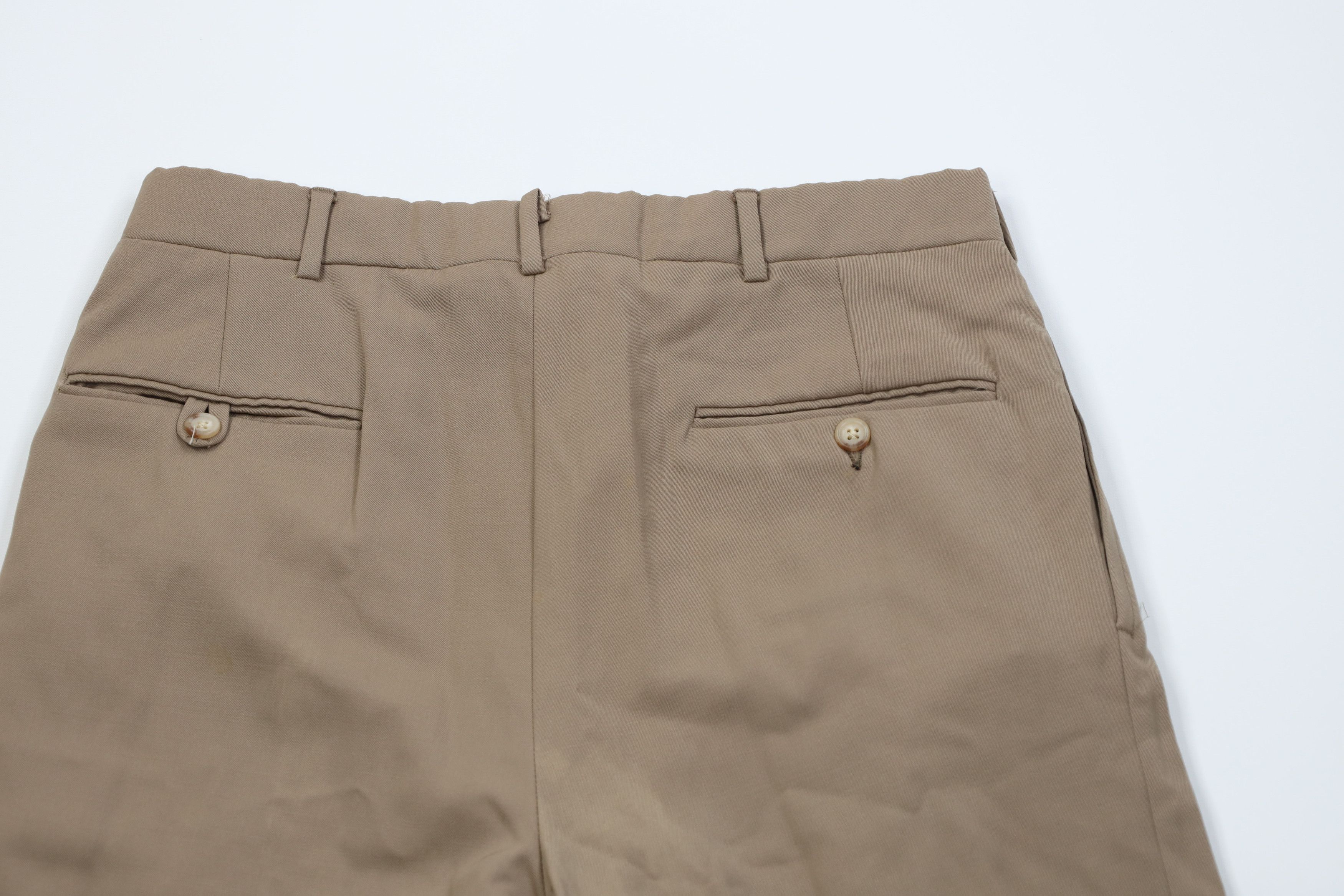 Ralph Lauren Vintage 70s Ralph Lauren Pleated Wide Leg Chino Pants USA Size US 32 / EU 48 - 13 Thumbnail