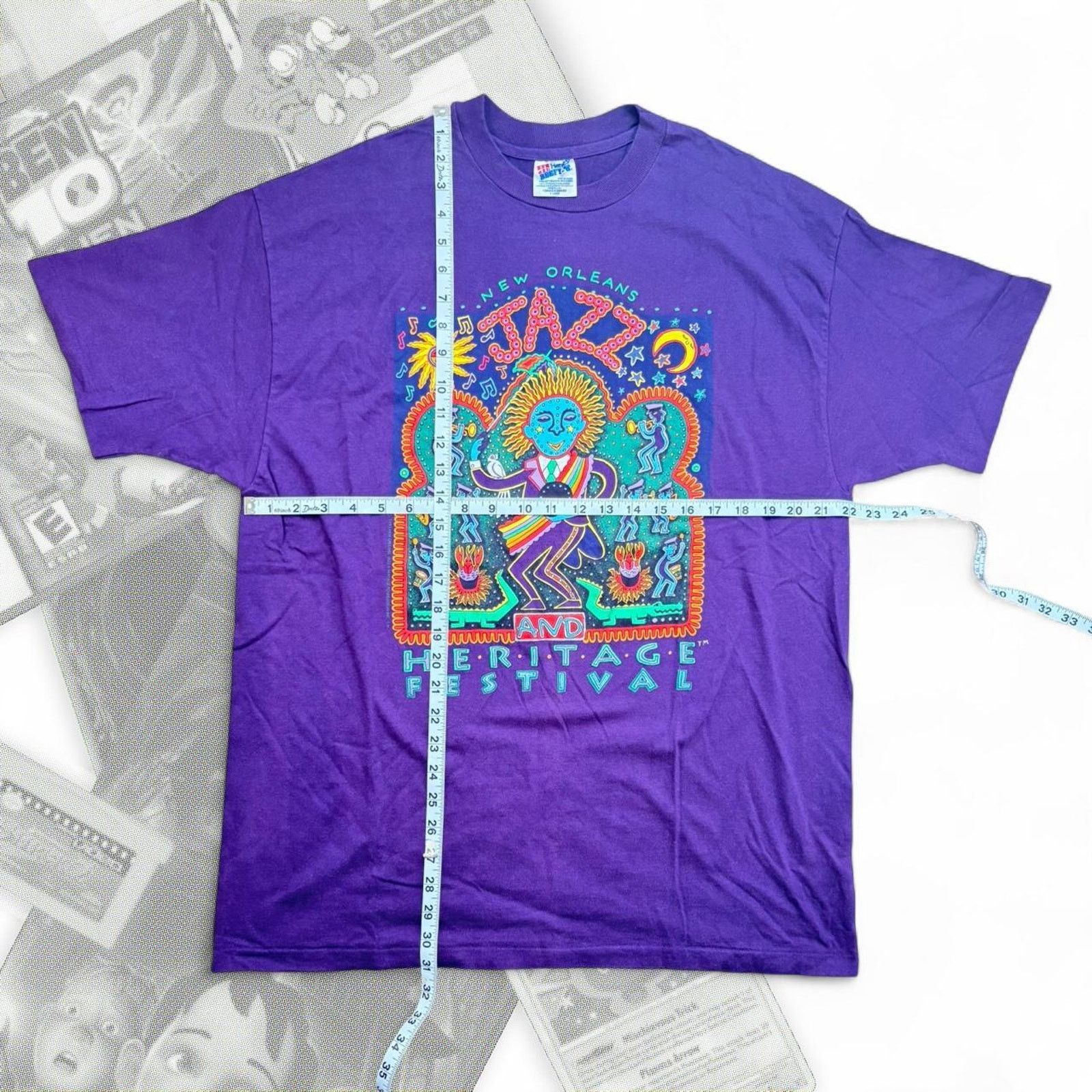 & Other Stories Vintage New Orleans Jazz & Heritage Graphic Tee Size US XL / EU 56 / 4 - 4 Thumbnail