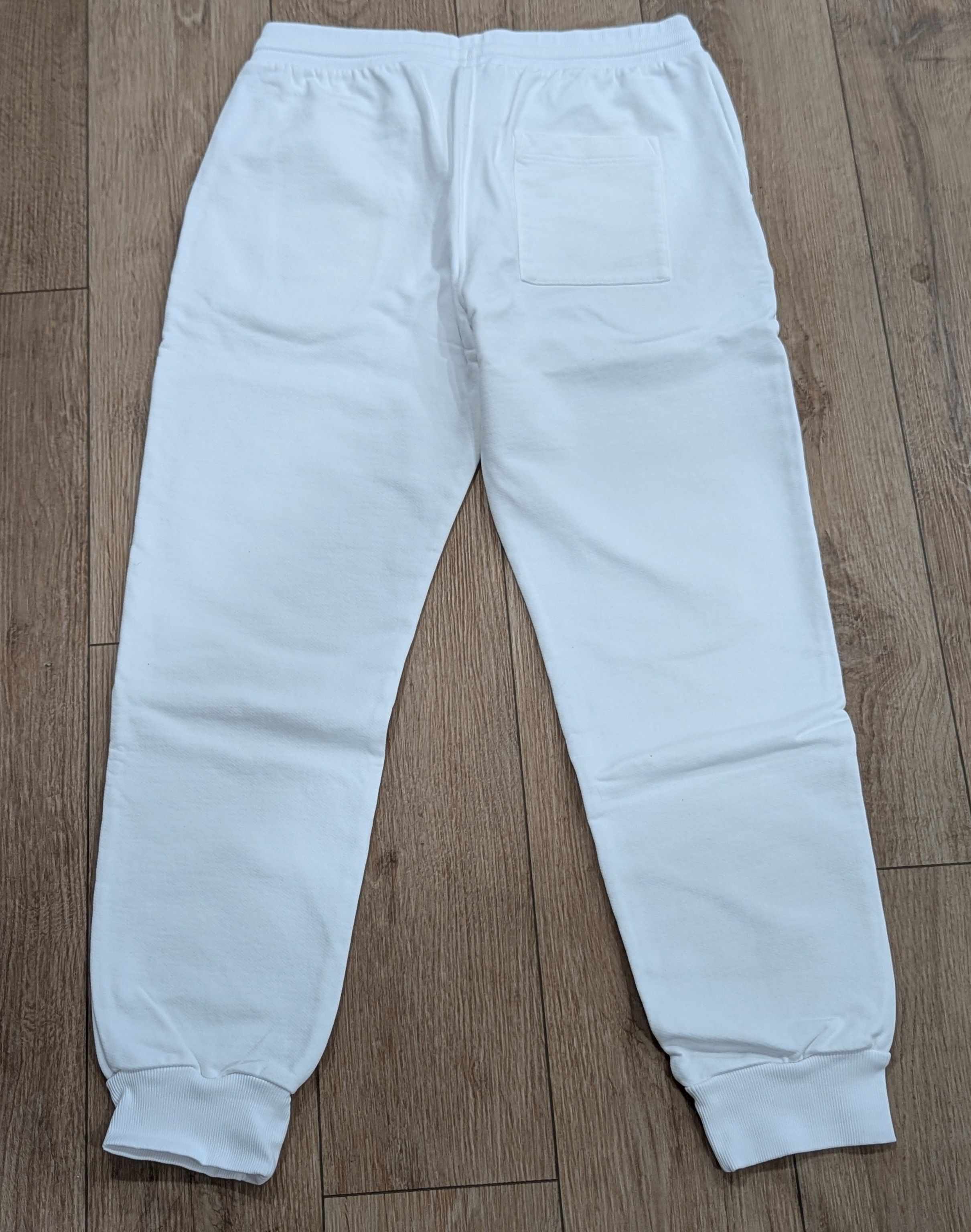 Casablanca Casablanca Stacked Logo Cotton Jogger Pants White Small Size US 30 / EU 46 - 4 Thumbnail