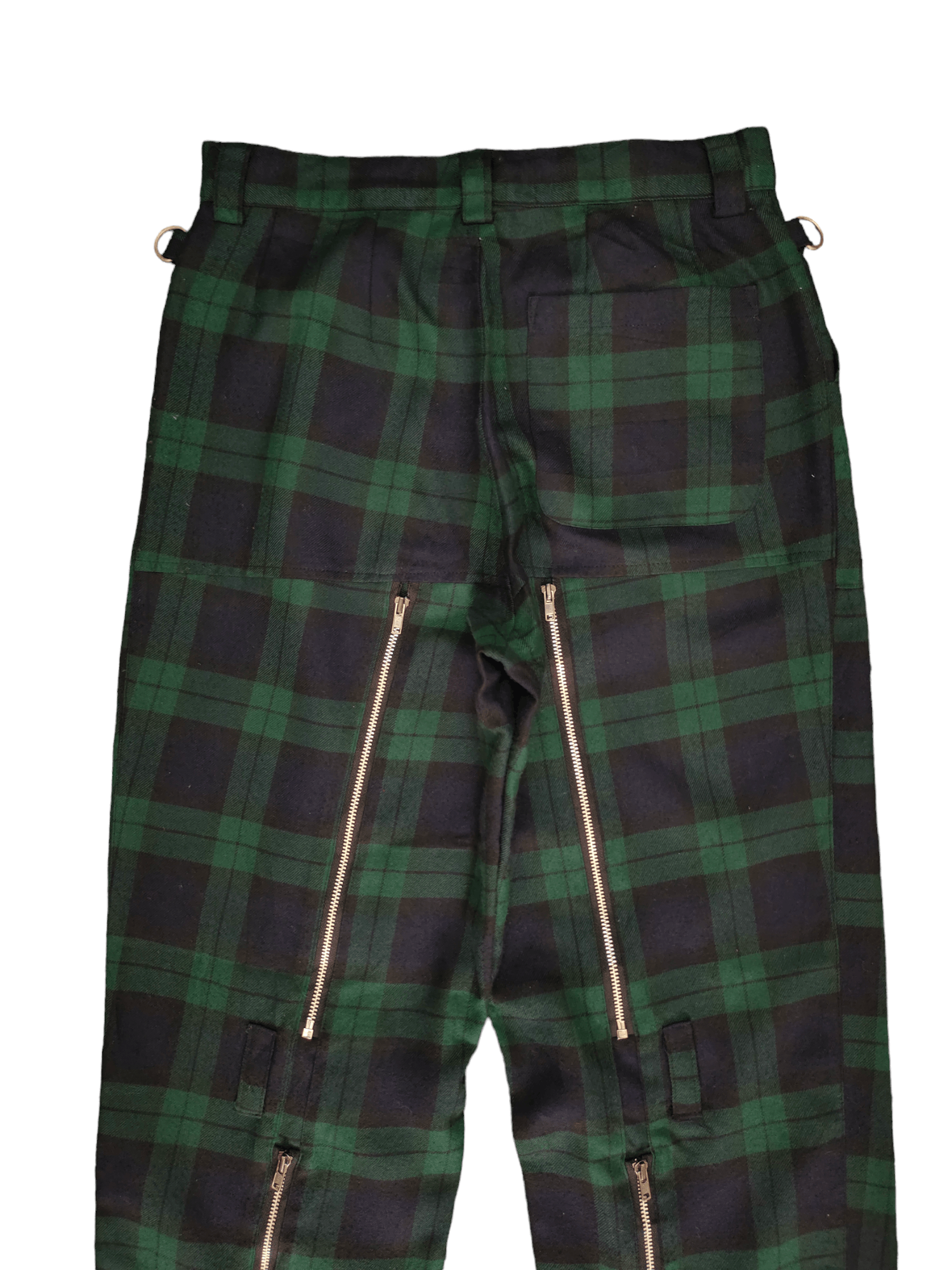 Seditionaries 1990s Cross For Men Tartan Bondage Zipper Pants Size US 30 / EU 46 - 11 Thumbnail