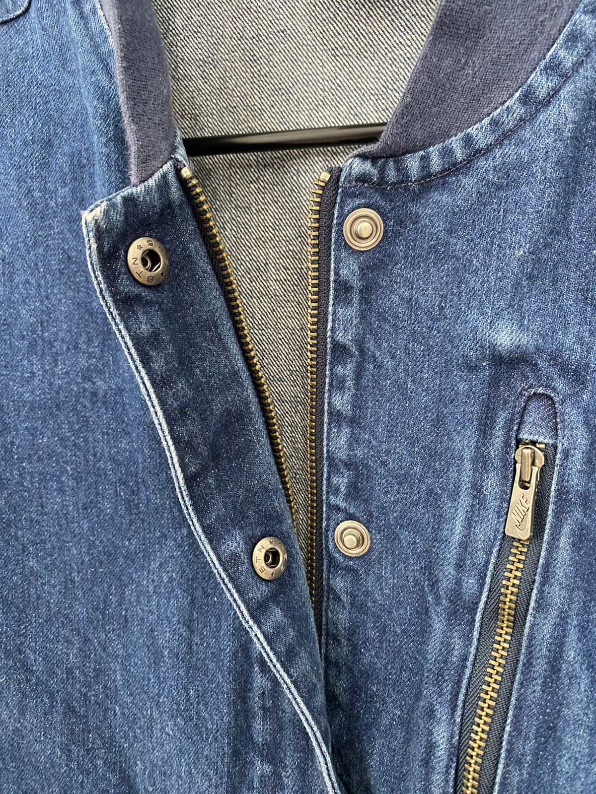 Nike Nike NSW Denim Varsity Jacket Size US S / EU 44-46 / 1 - 4 Thumbnail