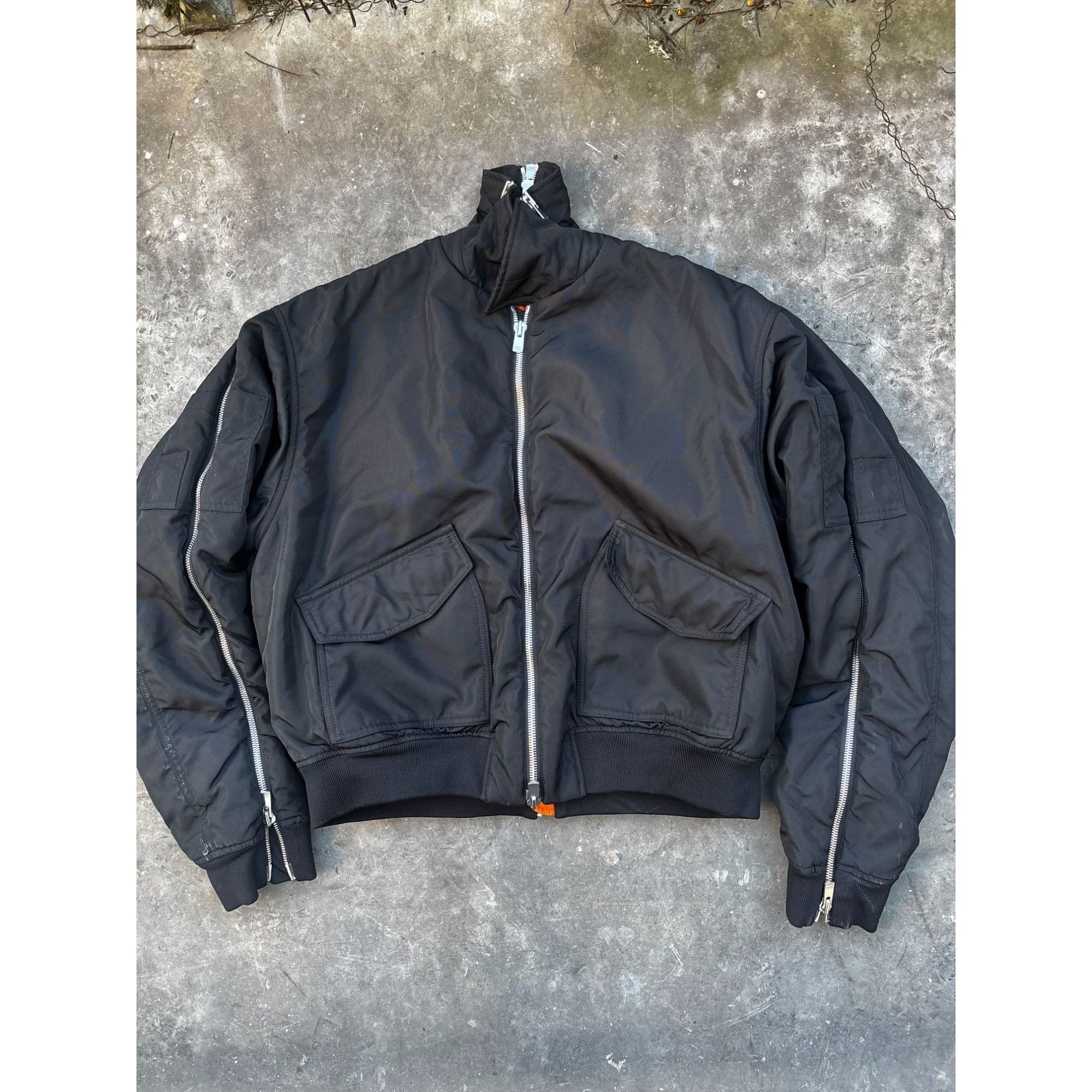 Y/Project Y-Project Zip Bomber Jacket Medium Iconic Glenn Martens Era Size M / US 6-8 / IT 42-44 - 2 Thumbnail