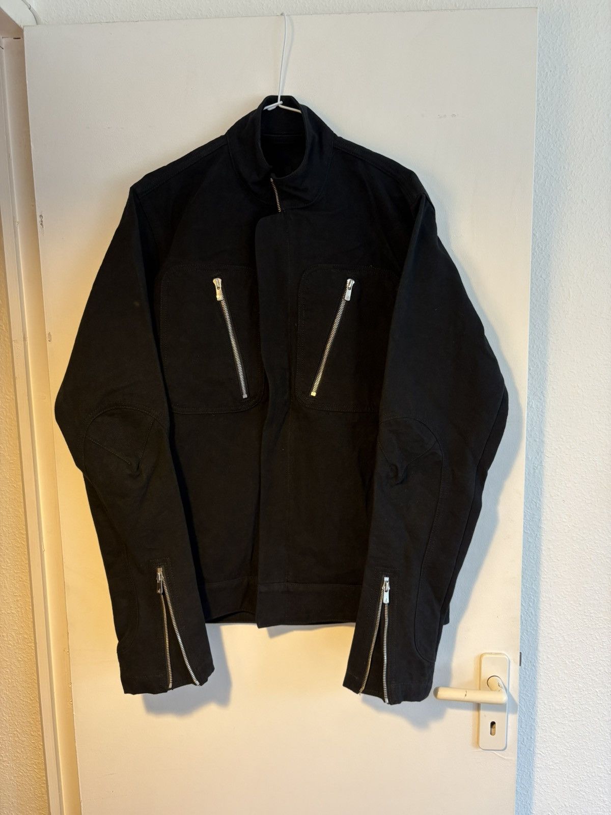 Ground Cover New Black Ground Cover Motorcycle Jacket Size US L / EU 52-54 / 3 - 1 Thumbnail