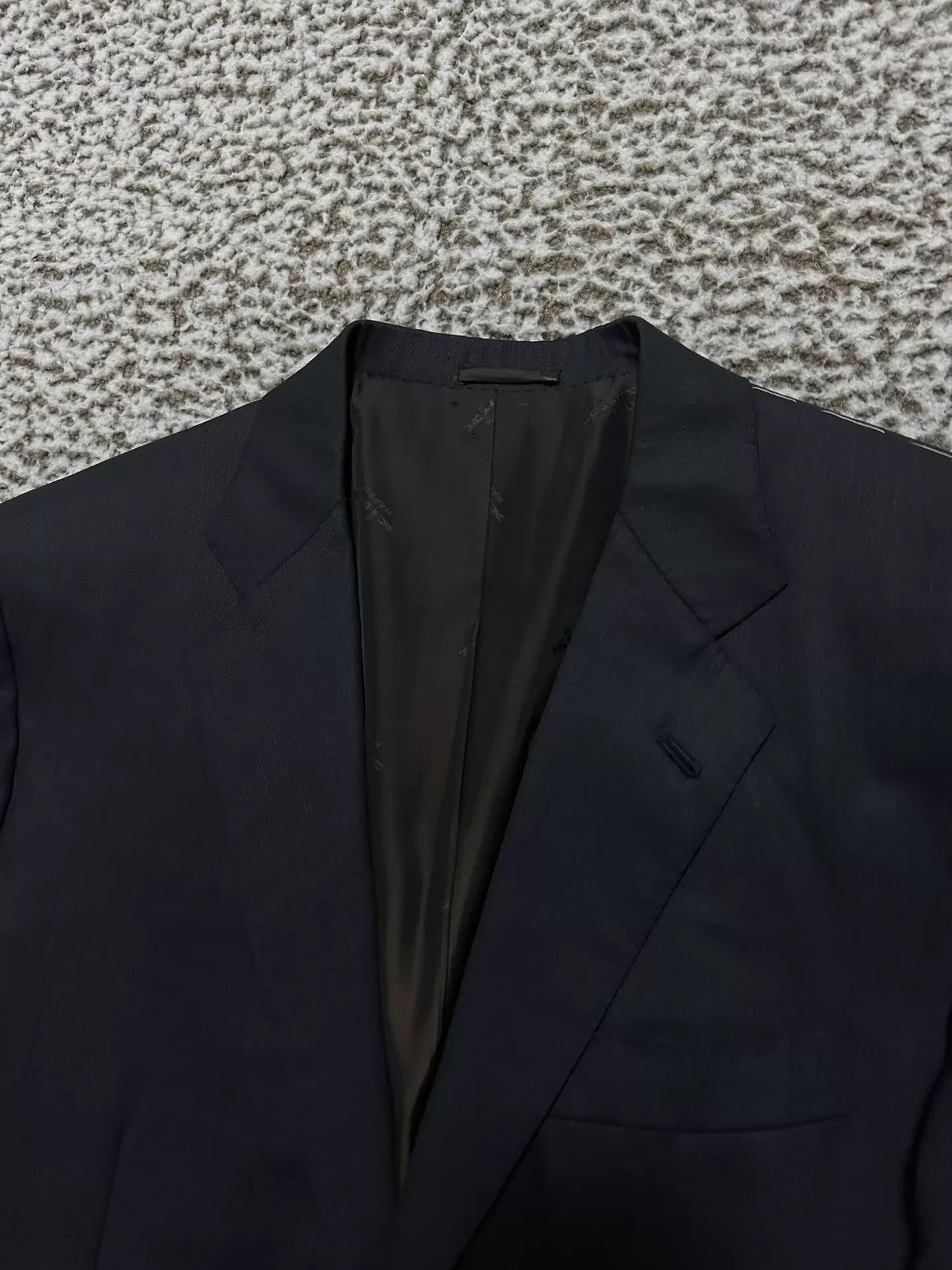 Kiton Kiton New High-Count Wool Suit Charcoal 46/48 Adjustable Size 46R - 4 Thumbnail