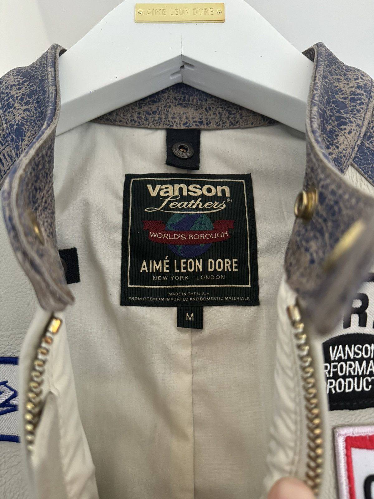 Aime Leon Dore × Vanson Leathers Aime Leon Dore x Vanson Leathers Size US M / EU 48-50 / 2 - 4 Thumbnail