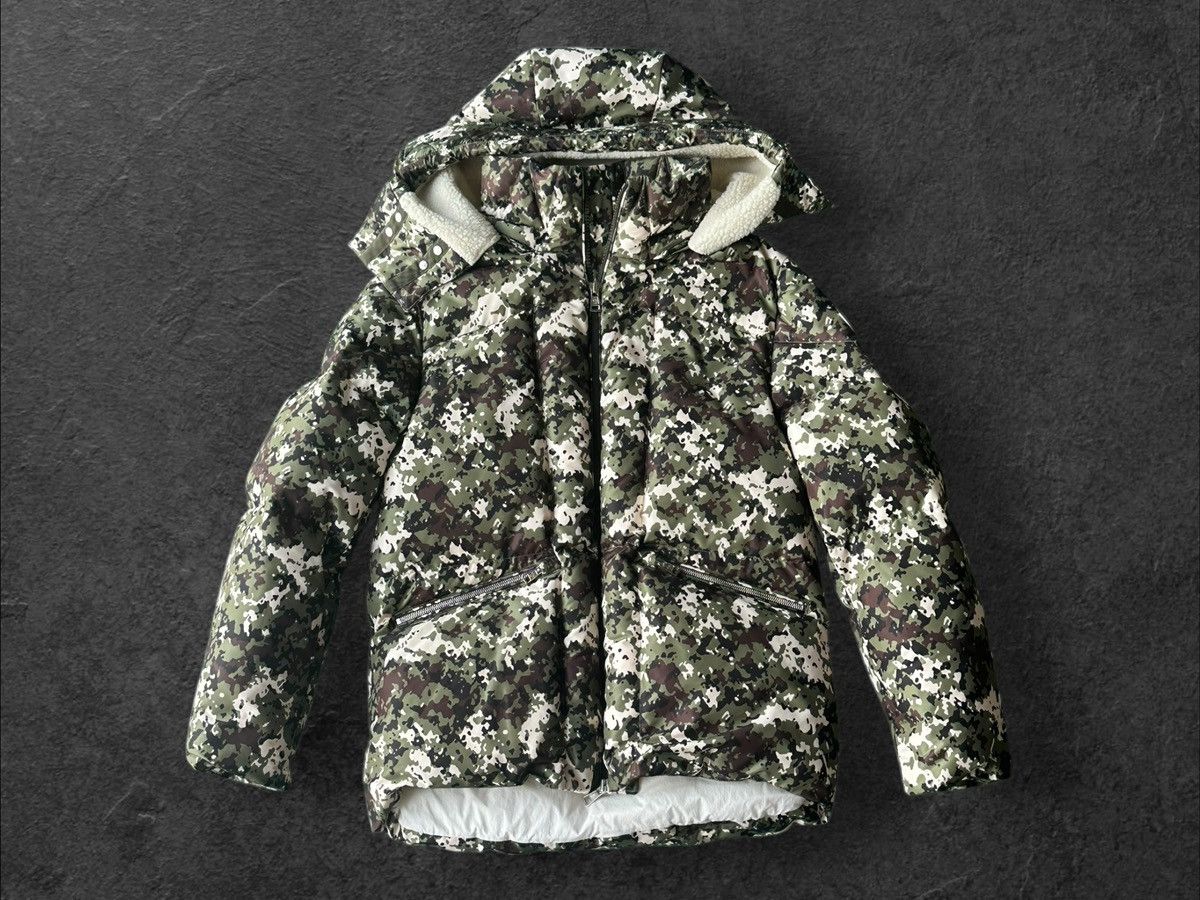 Moncler Moncler Camo Blac Coat Size US M / EU 48-50 / 2 - 1 Thumbnail