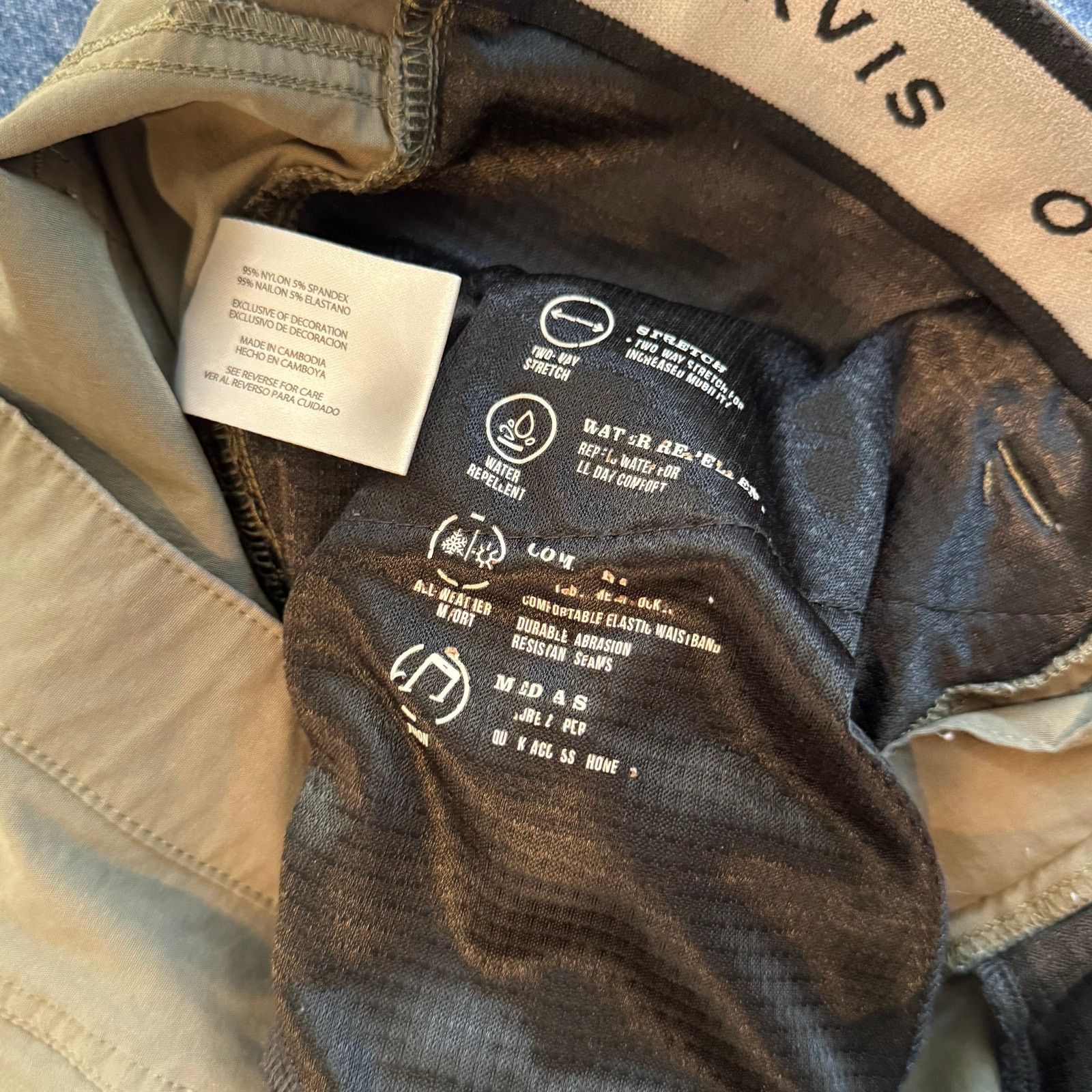 Orvis Orvis Olive GreenTechnical Pants 32x32 Size US 32 / EU 48 - 5 Thumbnail