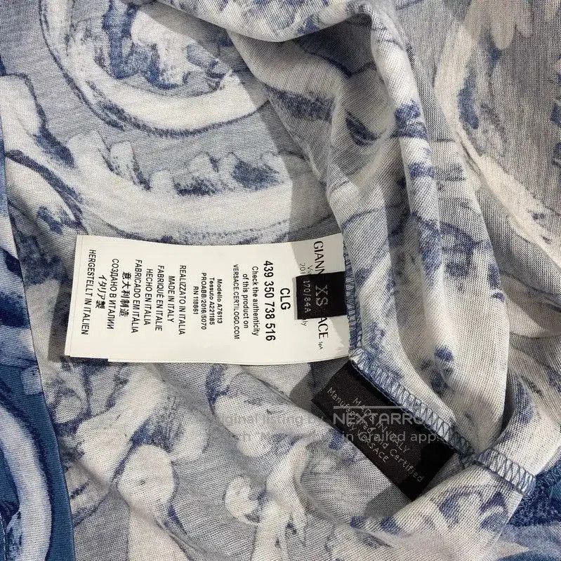 Versace Versace Multicolor Women's T-Shirt in XS Size . Size XS / US 0-2 / IT 36-38 - 5 Thumbnail
