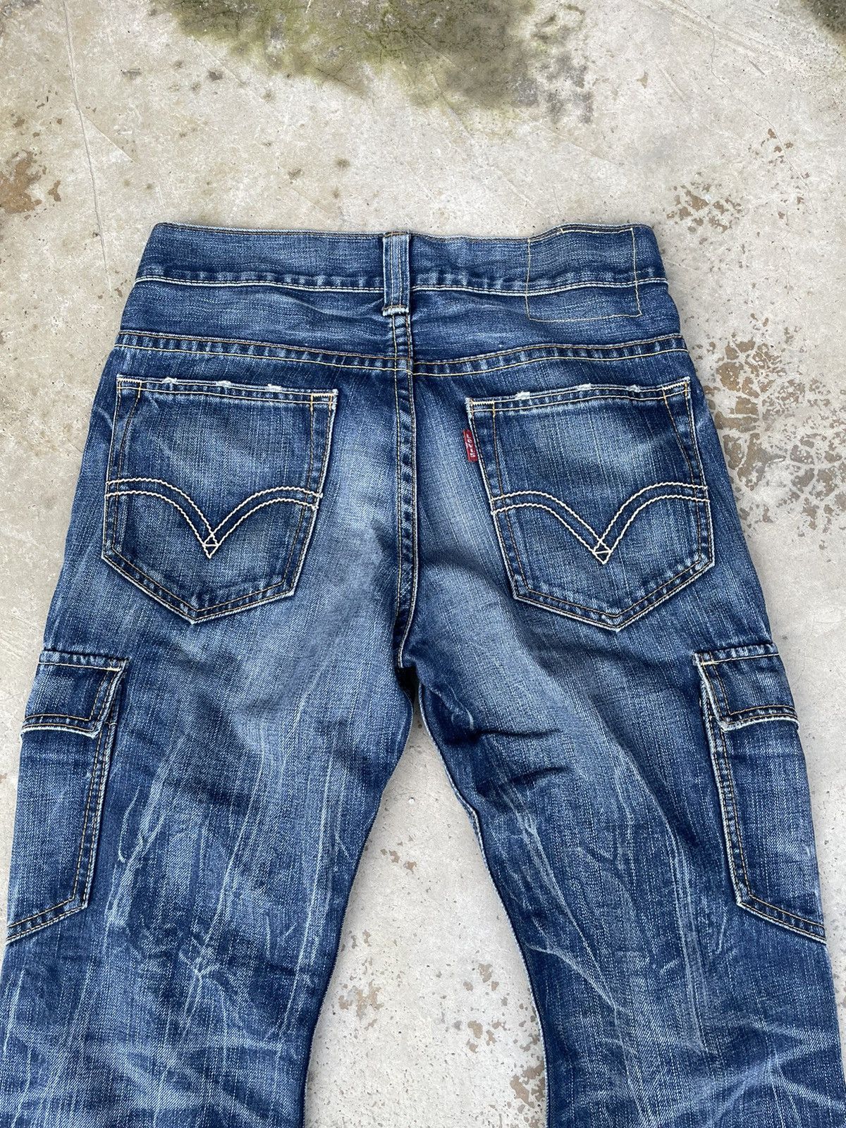 Levi's Vintage Levis Denim Cargo Flare Jeans Size US 32 / EU 48 - 8 Thumbnail