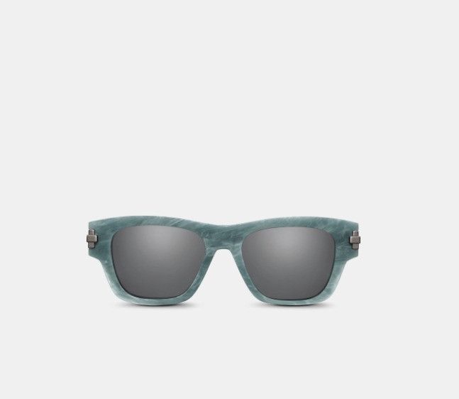 Dior o1w1db10824 Size: OS / Rectangular Sunglasses in Turquoise Size ONE SIZE - 1 Thumbnail