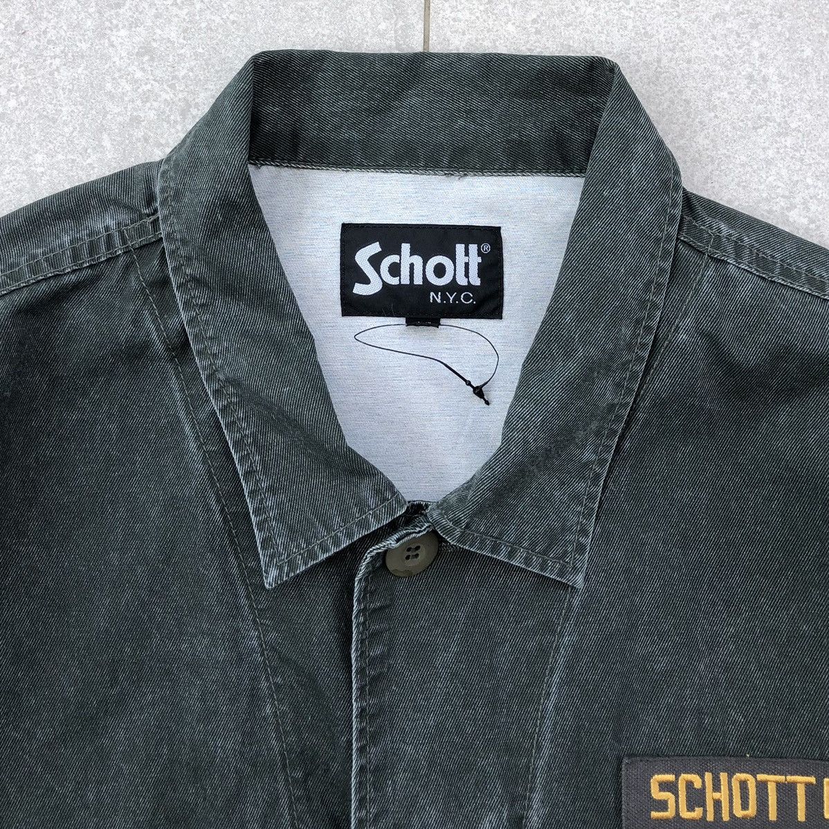 Schott Vintage Schott N.Y.C Military Bideae Jacket 2XL Size US XXL / EU 58 / 5 - 15 Thumbnail