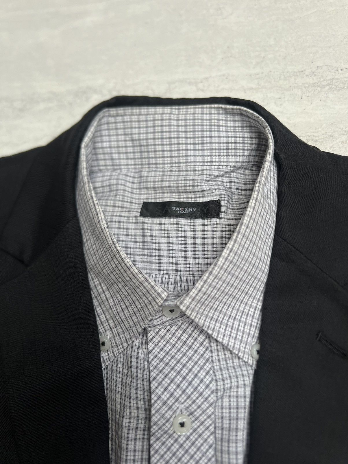 Yohji Yamamoto SACSNY Y’SACCS Yohji Yamamoto Shirt Blazers Size 52L - 5 Thumbnail