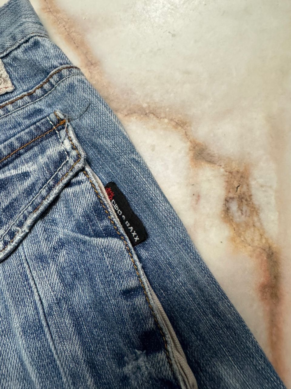 Japanese Brand 💥Insane💥90s DipoxBaxx Sand Washed Distressed Cargo Rare Jean Size US 32 / EU 48 - 21 Thumbnail