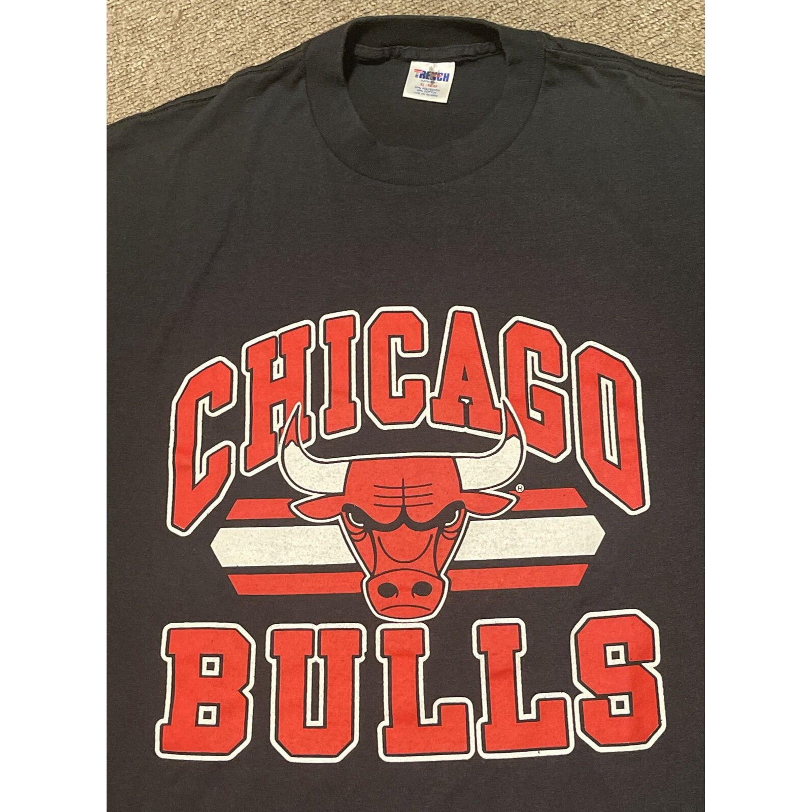 Other Vintage 90s XL Trench Chicago Bulls NBA Michael Jordan Singl Size US XL / EU 56 / 4 - 3 Thumbnail