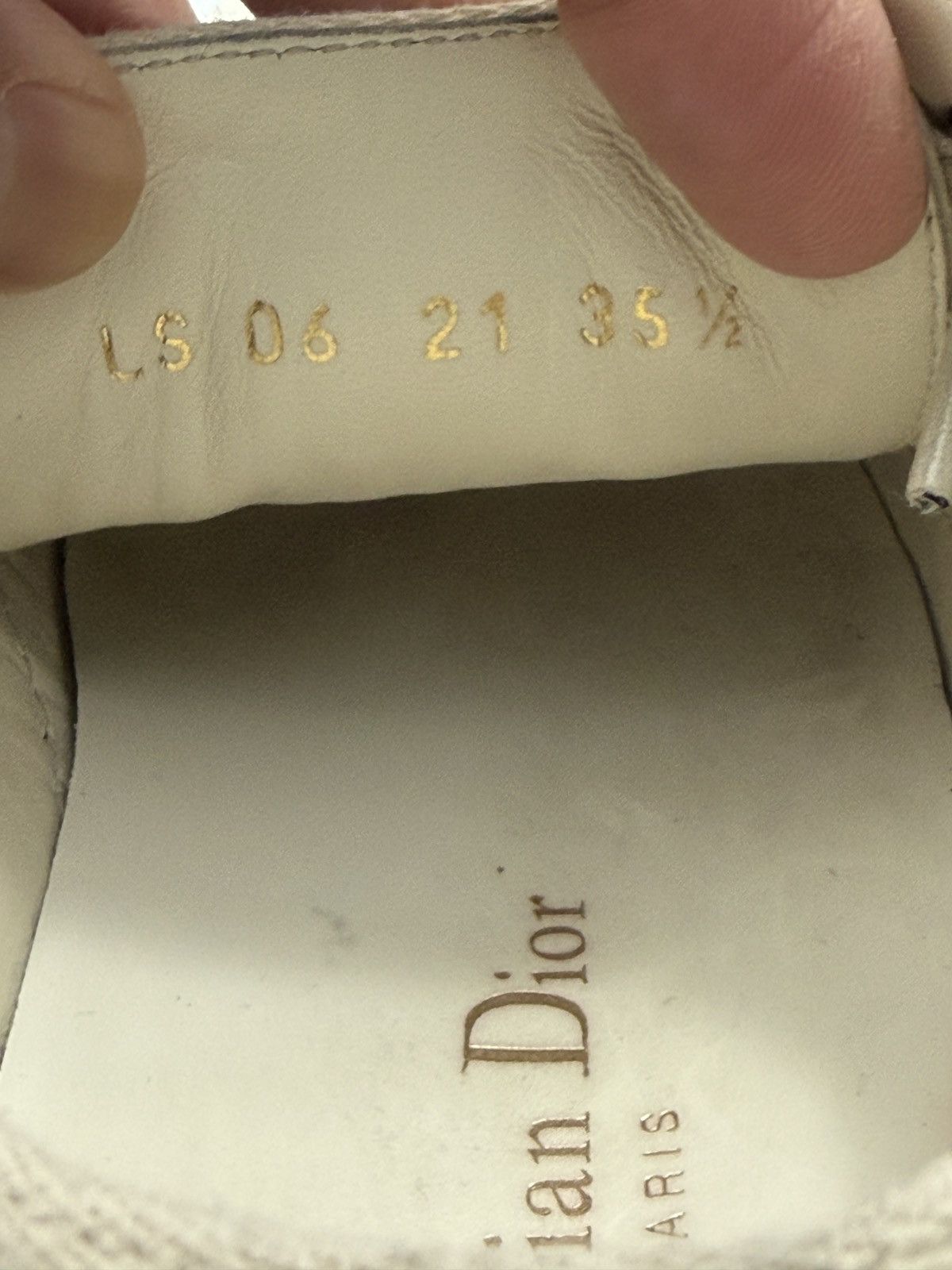 Dior Dior sneakers Walk'n'Dior Sneaker size 35.5 Size US 5.5 / IT 35.5 - 8 Thumbnail