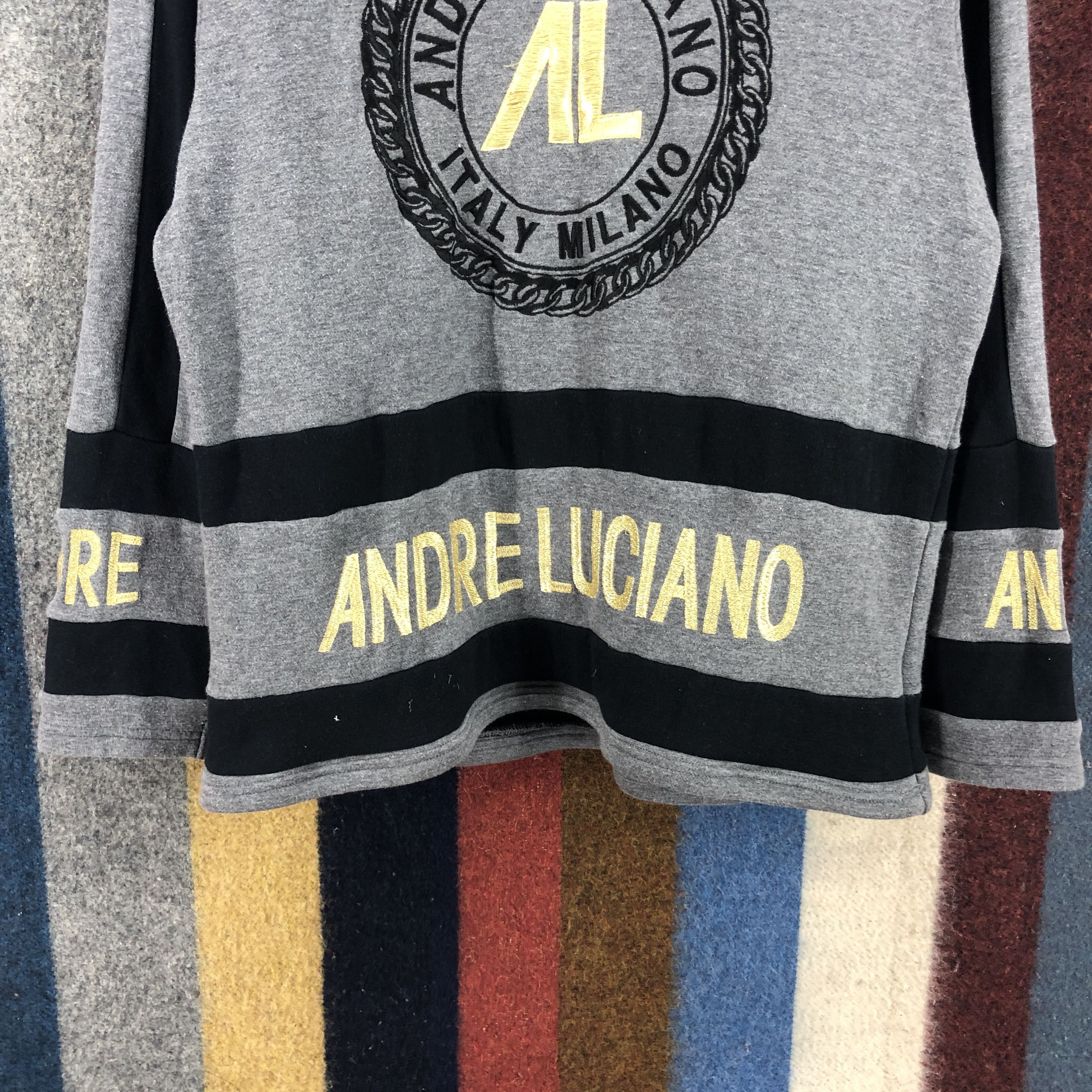 Other ANDRE LUCIANO Milano Italy Rare Sweatshirt #0599/Z Size US M / EU 48-50 / 2 - 3 Thumbnail