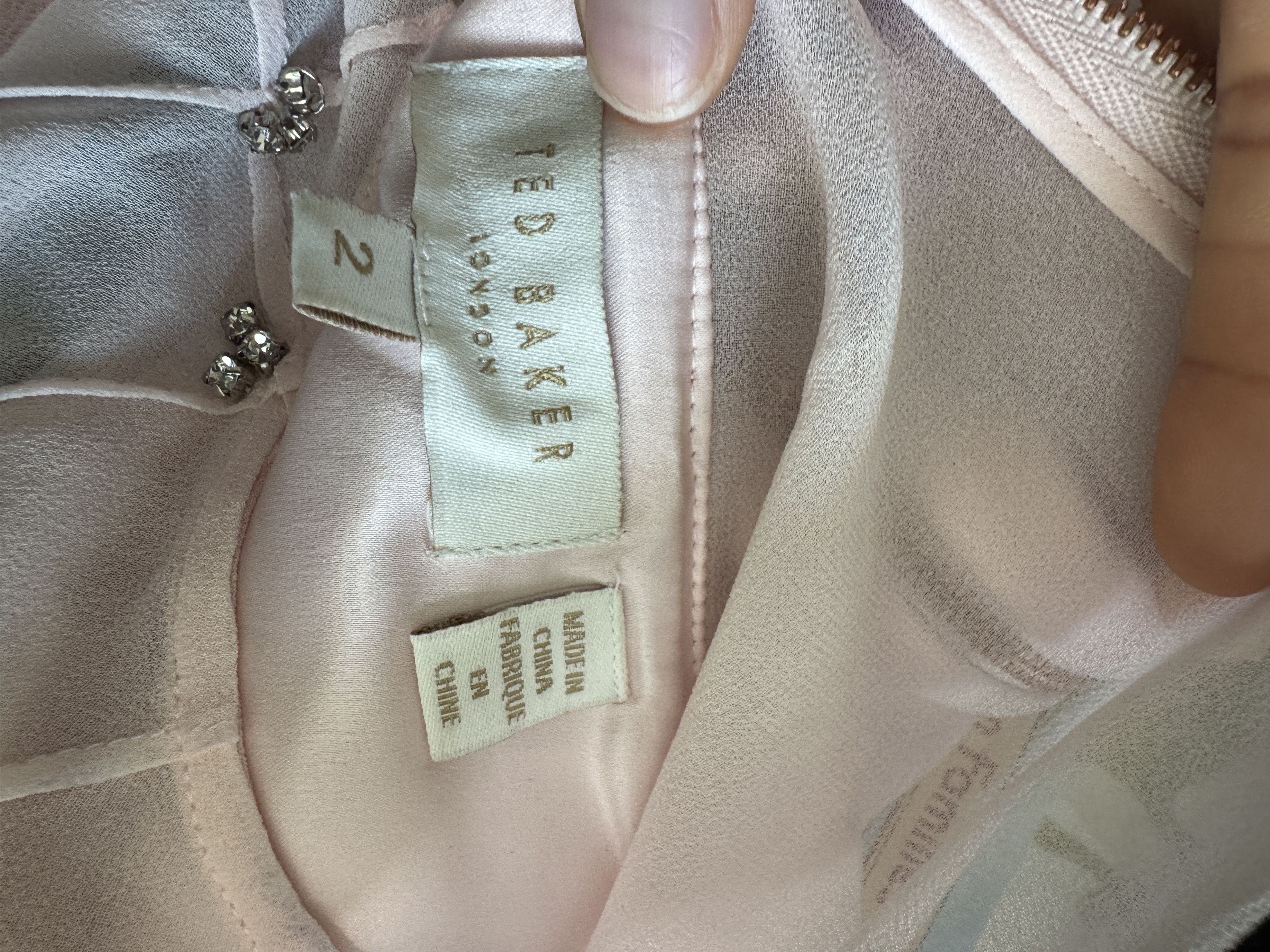 Ted Baker Ted baker Pink cocktail dress Size XS / US 0-2 / IT 36-38 - 5 Thumbnail