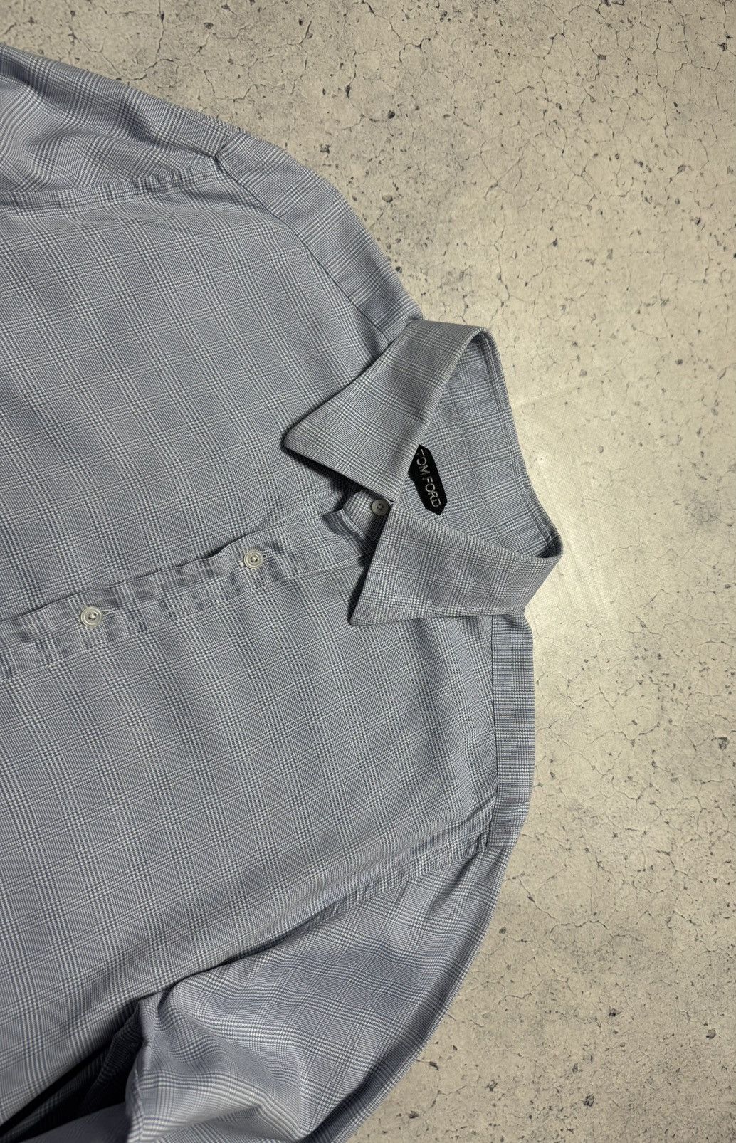 Tom Ford Tom Ford Luxury Button Up Shirt Vintage Size US L / EU 52-54 / 3 - 4 Thumbnail