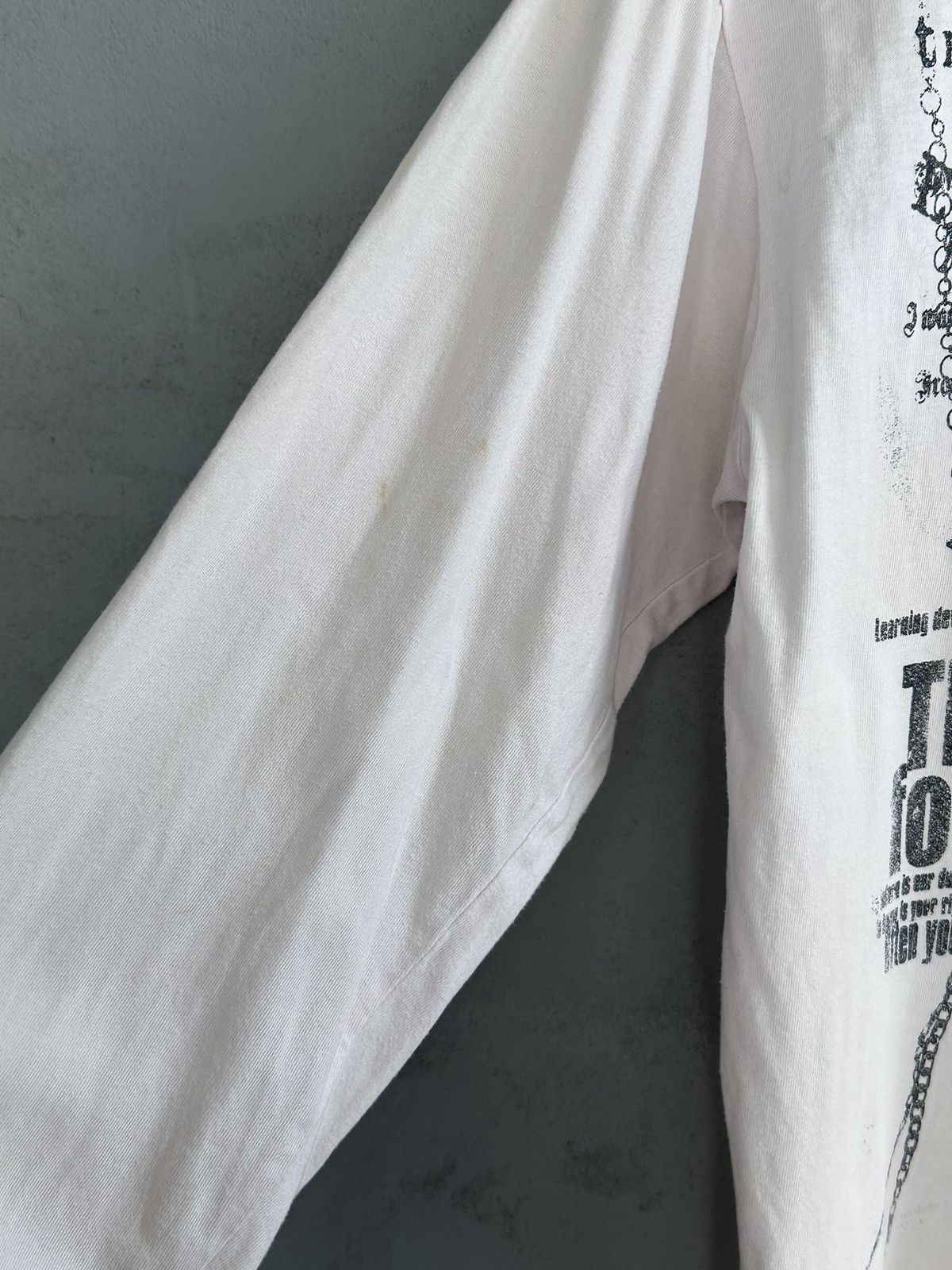 If Six Was Nine × Japanese Brand × PPFM BeaumontCarr-Japanese Poem Chain Trashed Long Sleeve ifsix Size US M / EU 48-50 / 2 - 6 Thumbnail