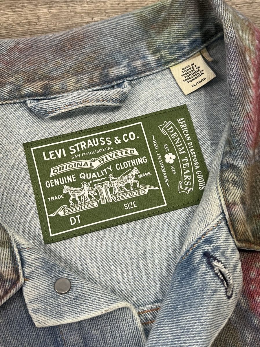 DENIM TEARS × Levi's DENIM TEARS x Levi’s Big Chief Demond Type-1 Jean Jacket XL Size US XL / EU 56 / 4 - 3 Thumbnail