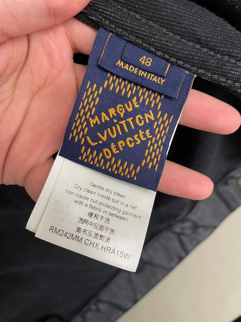 Louis Vuitton Louis Vuitton Denim floral logo jacket 2503-Nextarrow Size US M / EU 48-50 / 2 - 5 Thumbnail