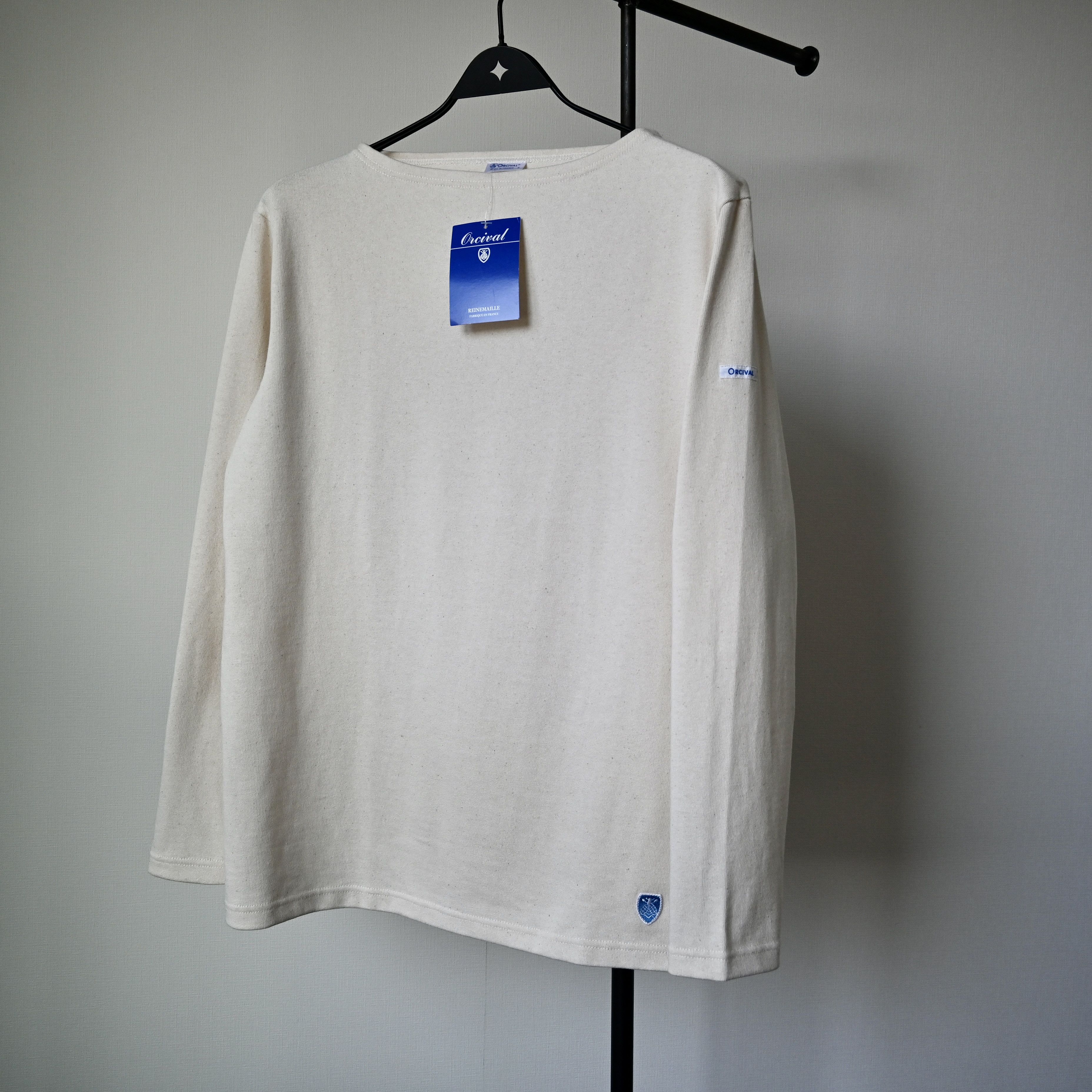Orcival UNUSED, Orcival heavyweight cotton breton shirt, ecru, 3 Size US M / EU 48-50 / 2 - 13 Thumbnail
