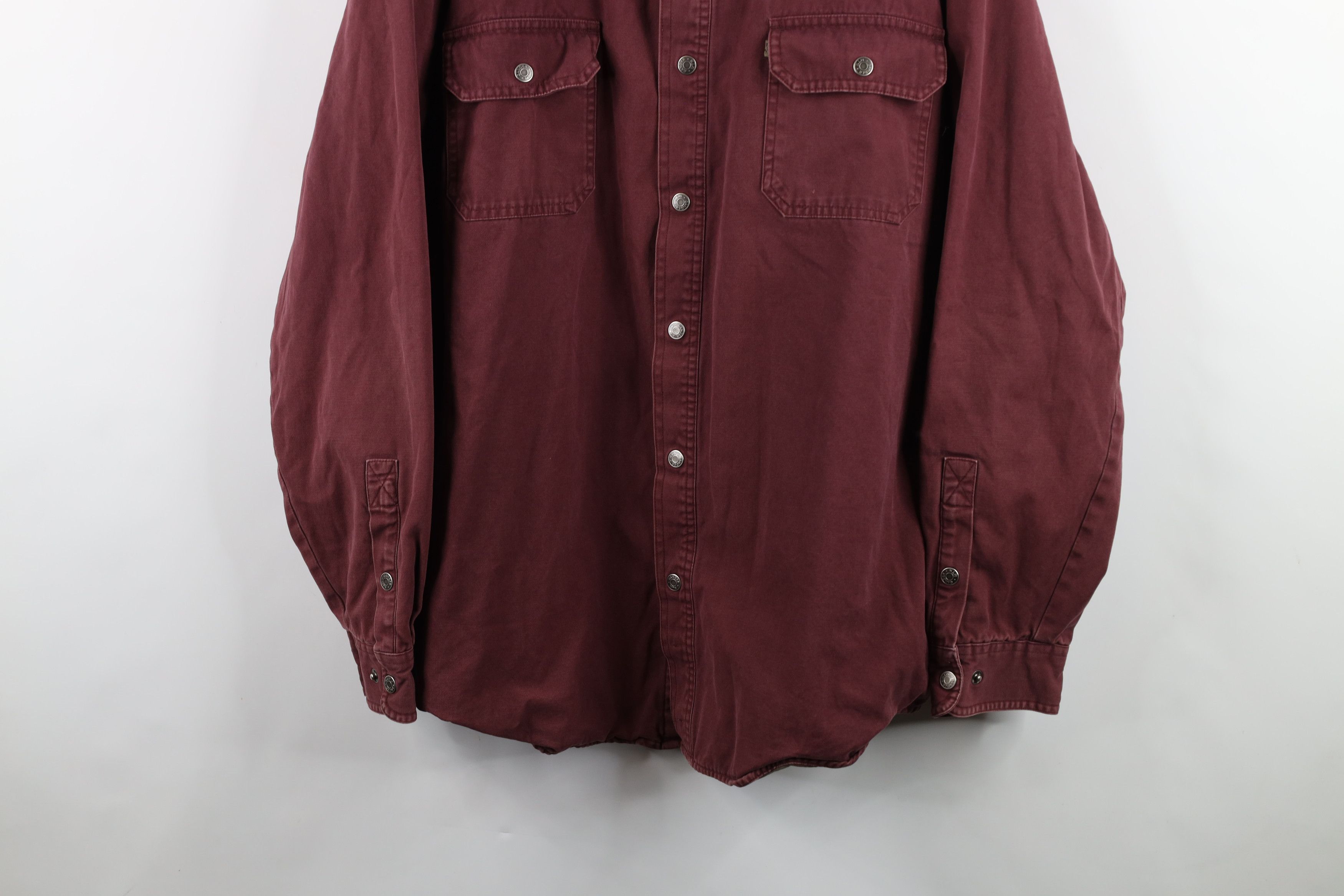 Vintage Vinage Gander Mountain Lined Canvas Shirt Jacket Jac Shirt Size US XL / EU 56 / 4 - 3 Thumbnail