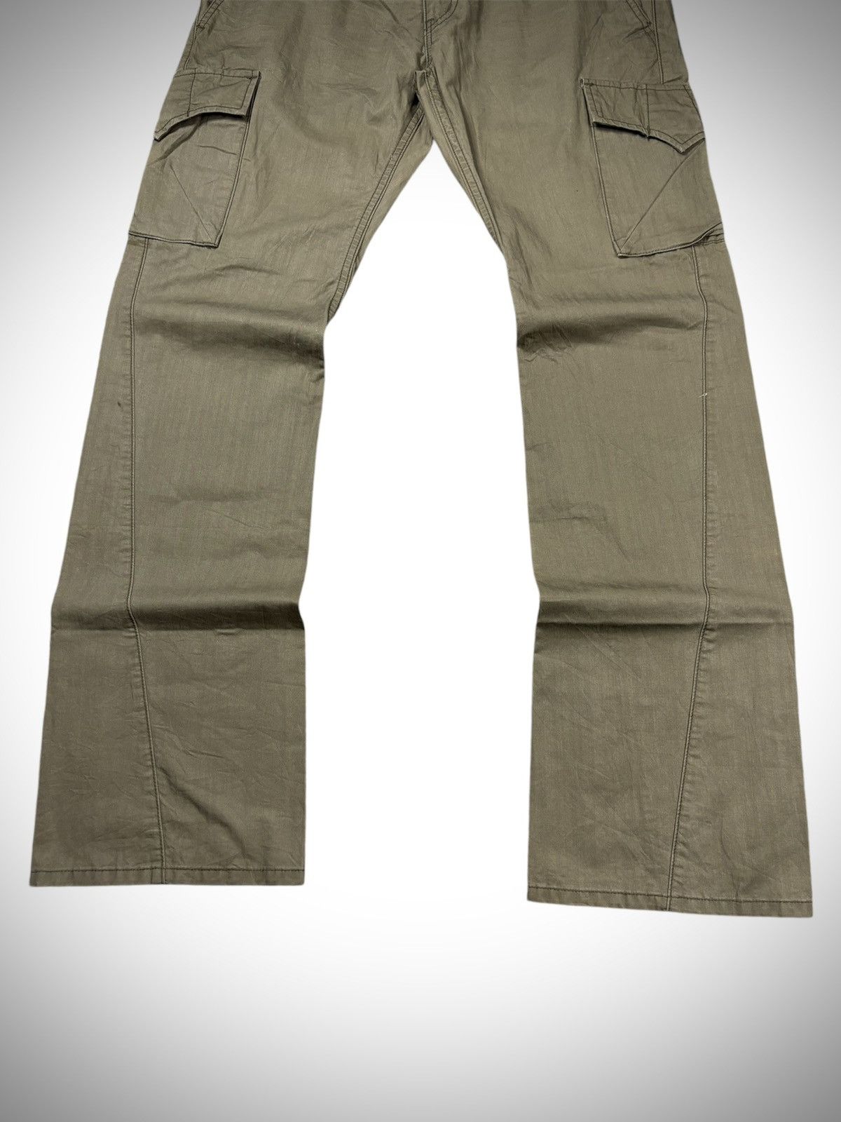 Japanese Brand 2000’s Union Station - Japan Tactical Cargo Pants Size US 33 - 2 Thumbnail