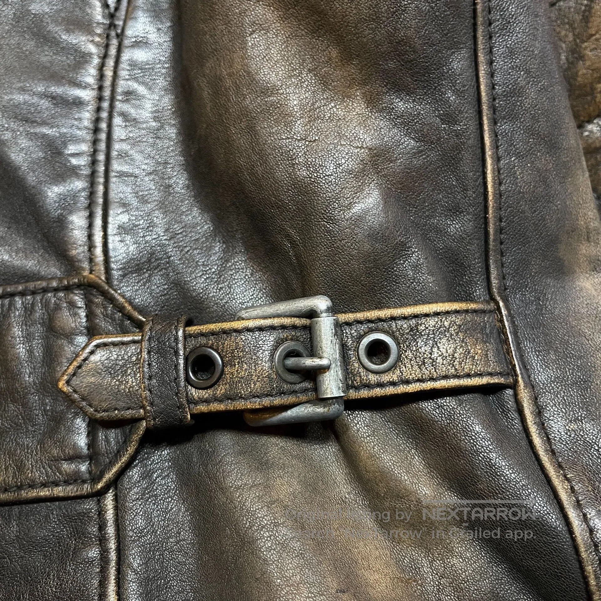 RRL Ralph Lauren vintage distressed leather jacket by Ralph Lauren. Size US M / EU 48-50 / 2 - 9 Thumbnail