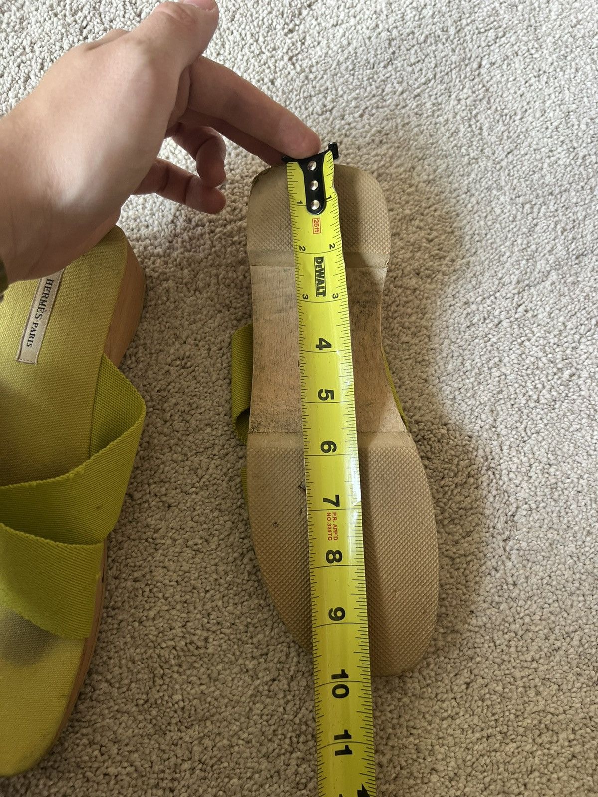 Hermes Hermès Margiela Era Runway Wood sandals Size US 8 / IT 38 - 7 Thumbnail