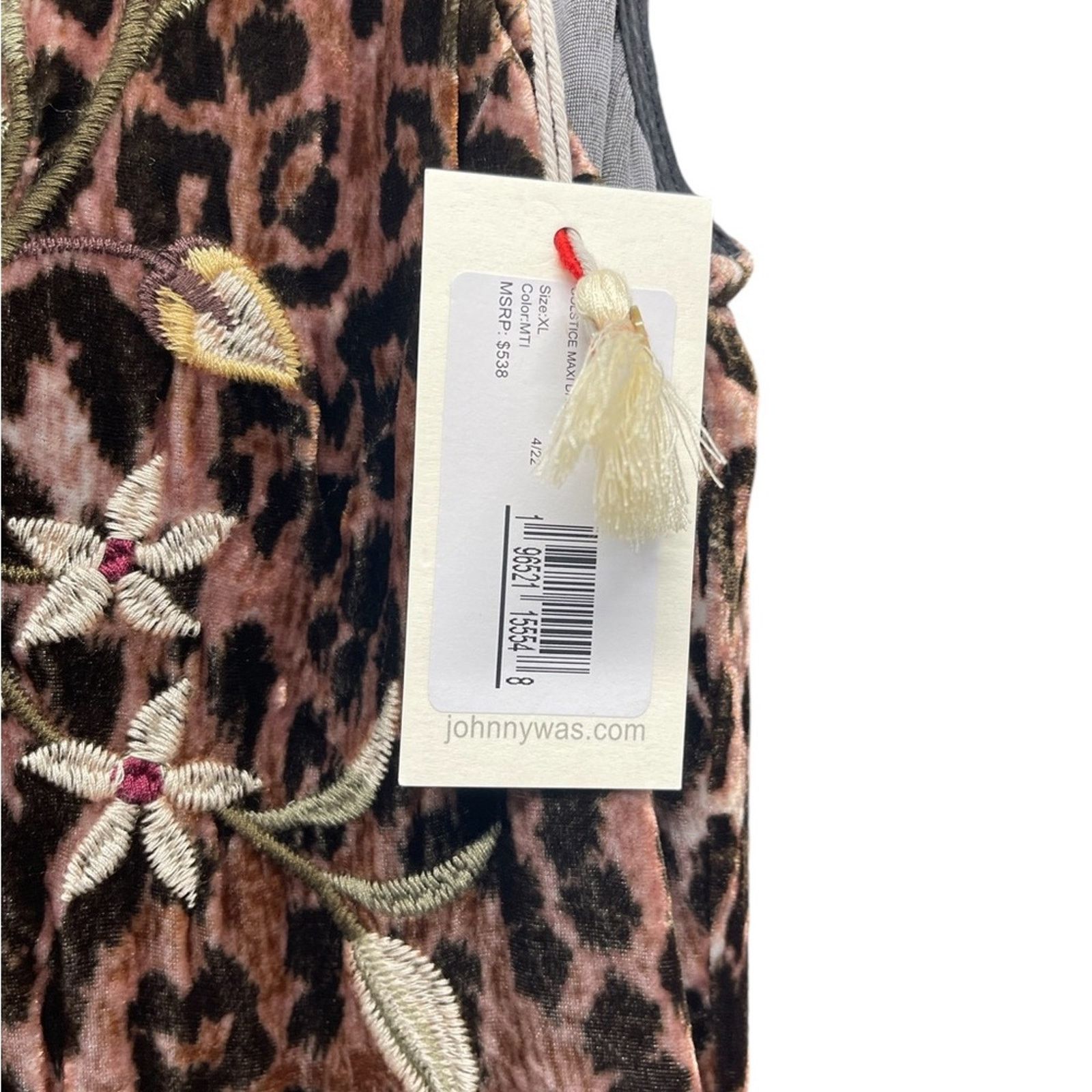 Johnny Was *BNWT* Women’s Johnny Was Floral Dress Size XL / US 12-14 / IT 48-50 - 4 Thumbnail