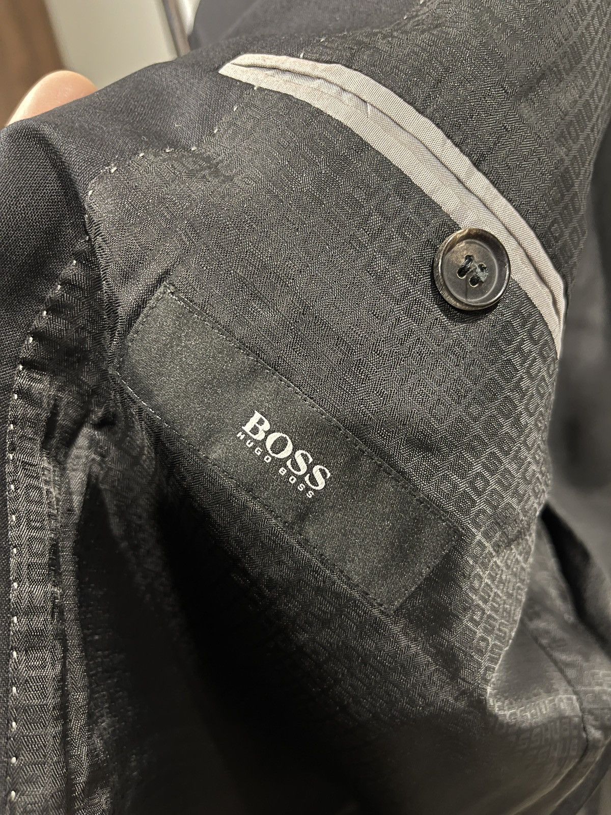 Hugo Boss Hugo boss blazer wool classic jacket black 44R Size 44R - 7 Thumbnail