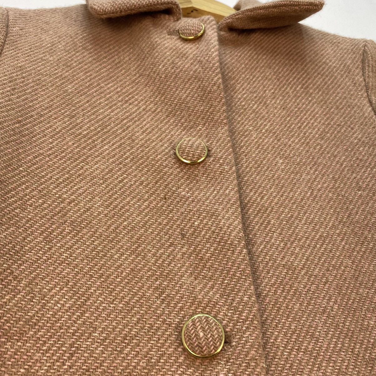 Harris Tweed 💥Vintage Harris Tweed Long Coat Jacket Size S / US 4 / IT 40 - 5 Thumbnail