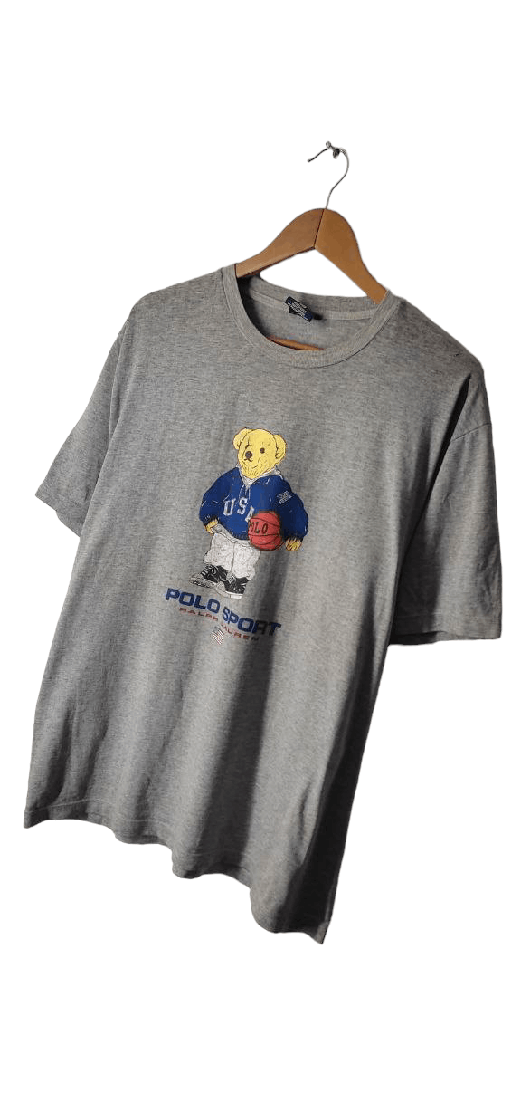 Polo Ralph Lauren VINTAGE PRL POLO BEAR POLO SPORT RALPH LAUREN TEE Size US L / EU 52-54 / 3 - 6 Thumbnail