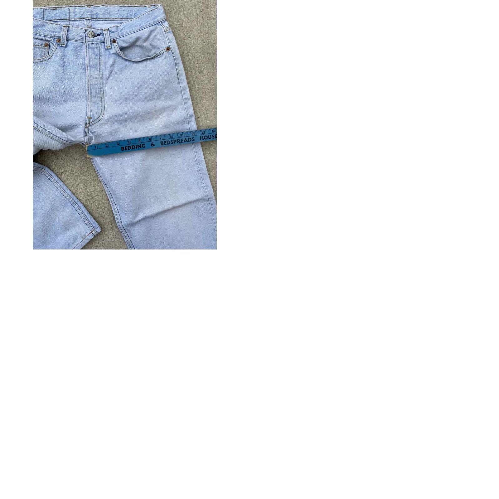Levi's VINTAGE Levi's 501 Jeans Distressed Levis 501 Denim Jeans Regular Men 31 Blue Waist 31 Inseam 30.25 Inseam 30.25 Vintage See Pics Mens Size US 31 - 12 Thumbnail