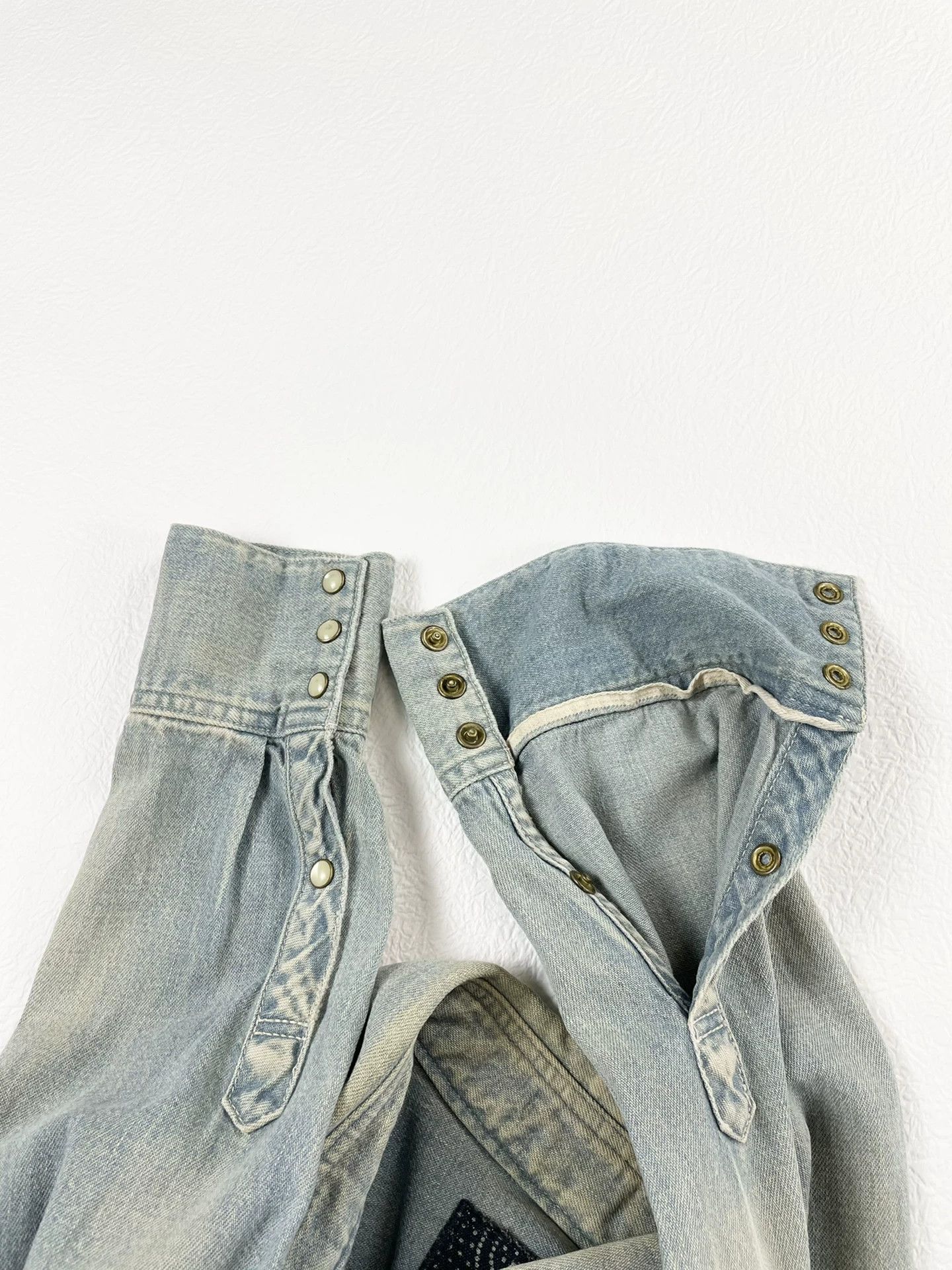Visvim VISVIM ICT SOCIAL SCULPTURE Mud Dyed Denim Shirt 95N Size US S / EU 44-46 / 1 - 7 Thumbnail