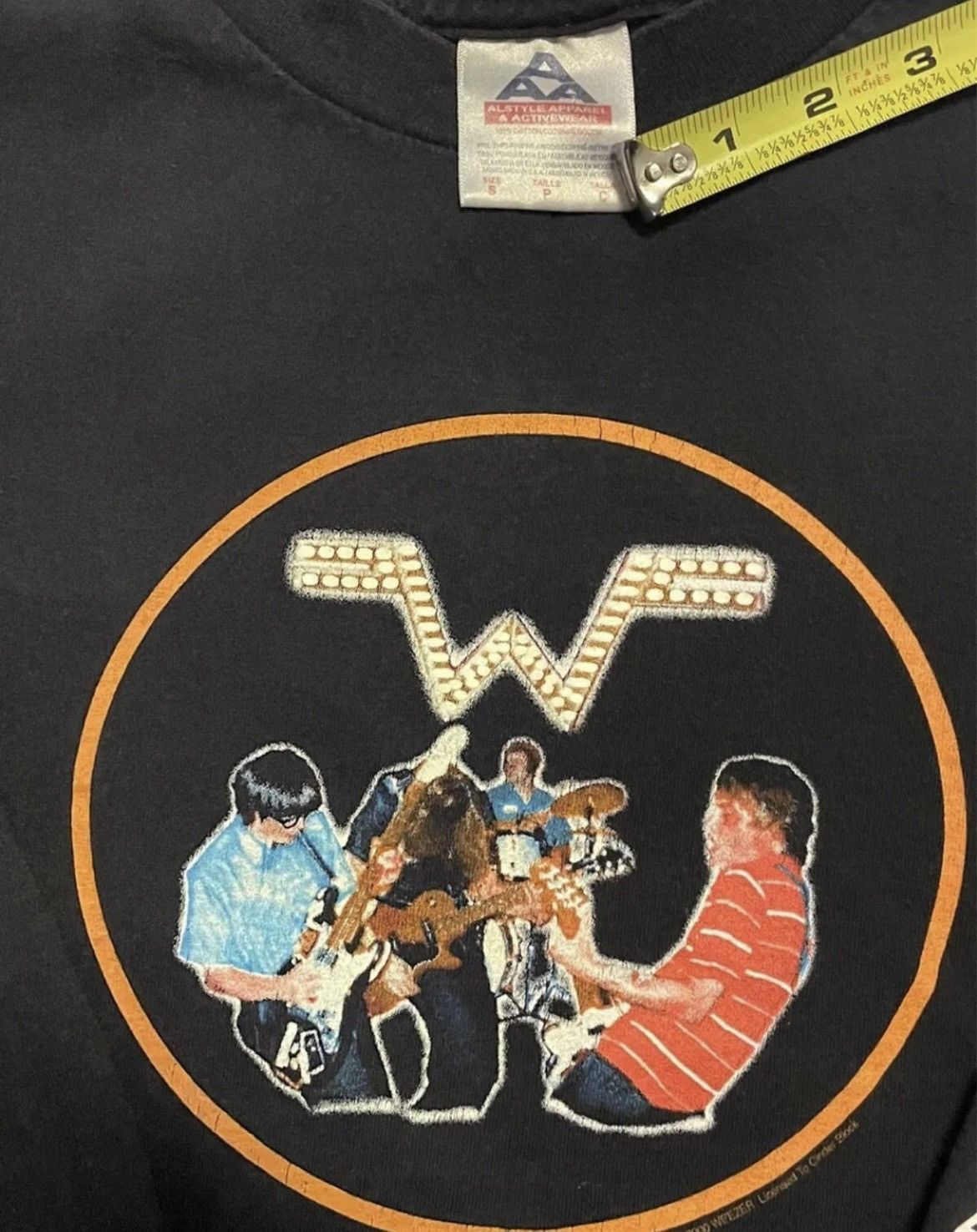 Band Tees × Vintage Vintage Y2K Weezer Tour Shirt Mens Size Small Long Sleeve Size US S / EU 44-46 / 1 - 3 Thumbnail