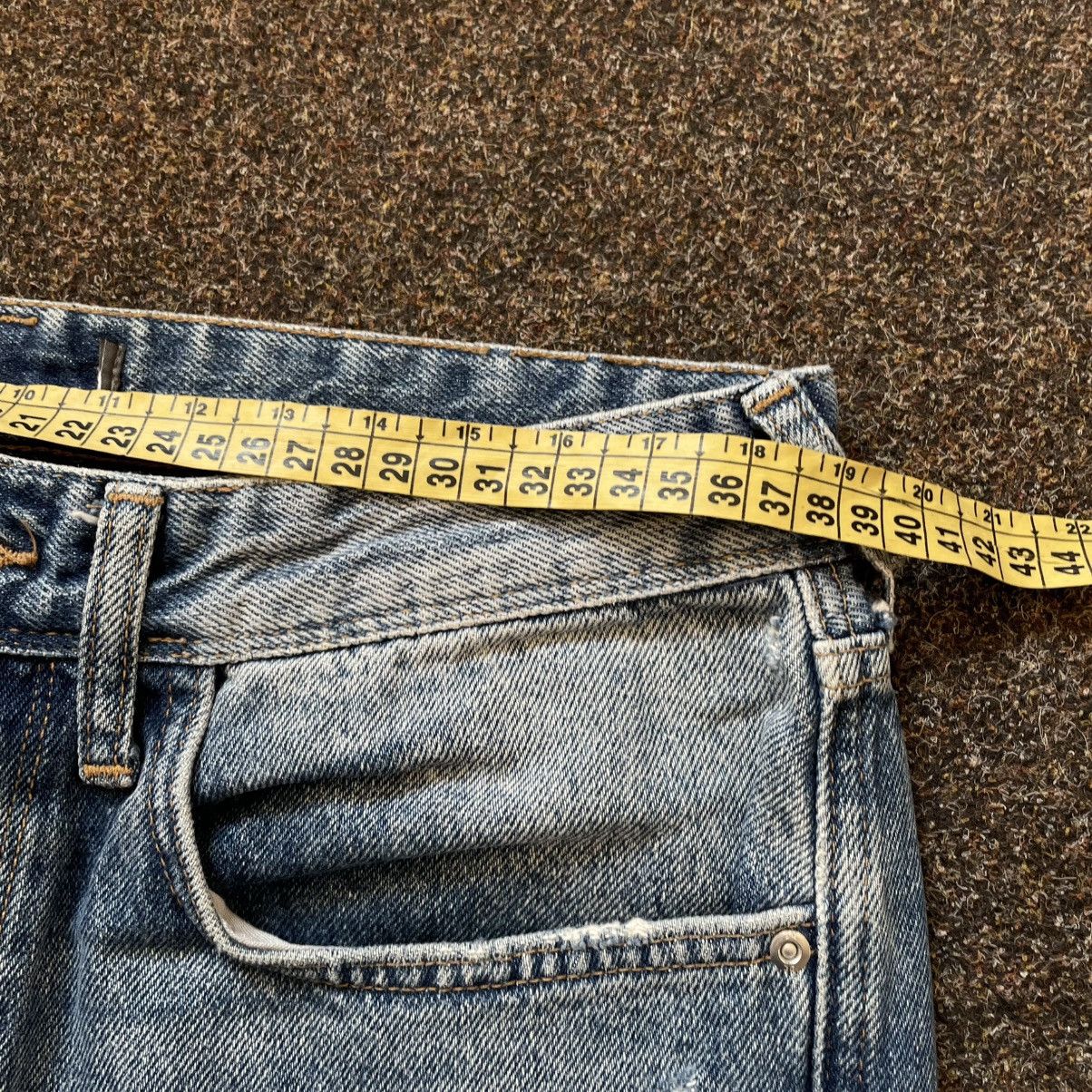 Vintage Vintage Y2K Distressed Baggy Jeans Skate Grunge Graphic 32 Size 32" / US 10 / IT 46 - 5 Thumbnail